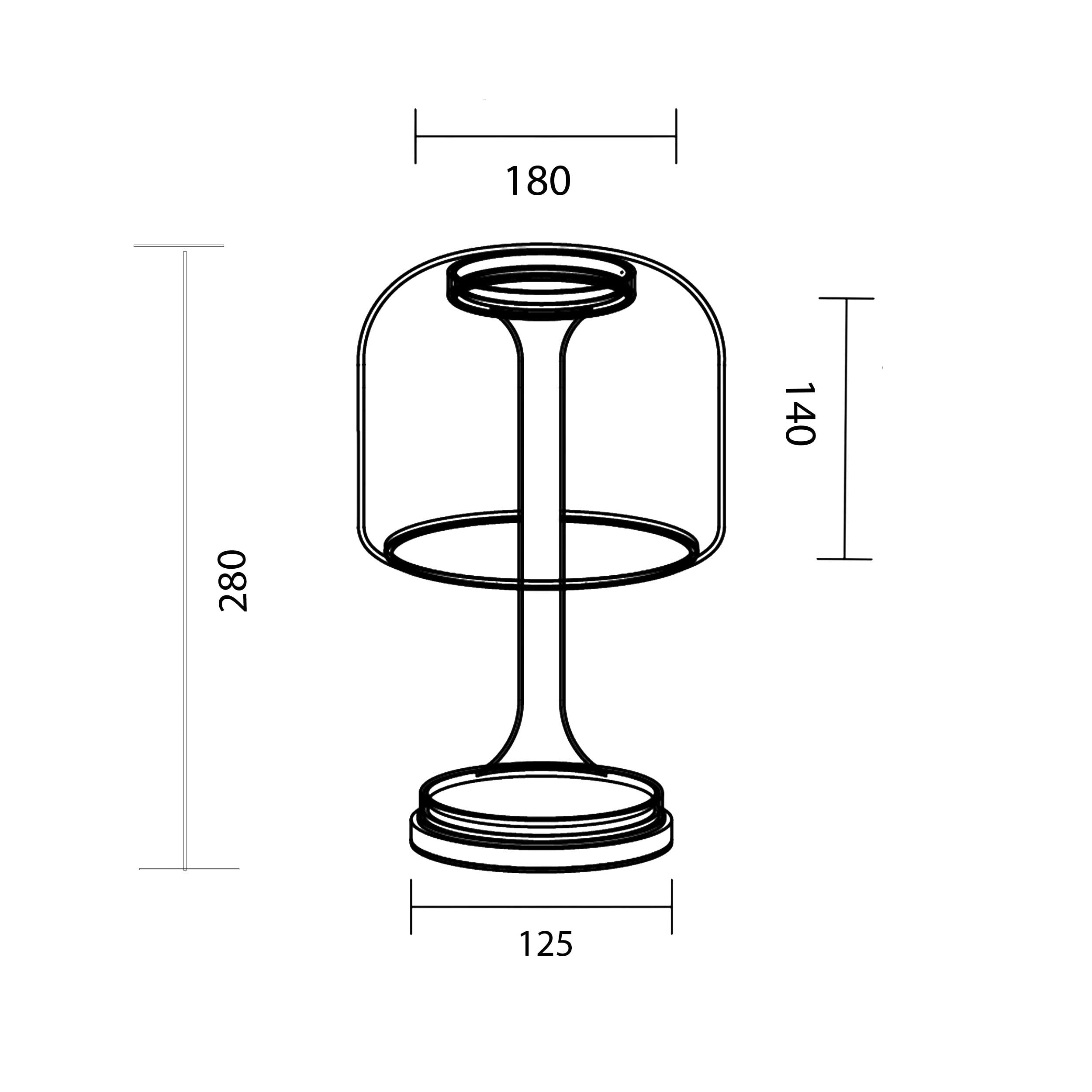 Maytoni Spirito LED table light