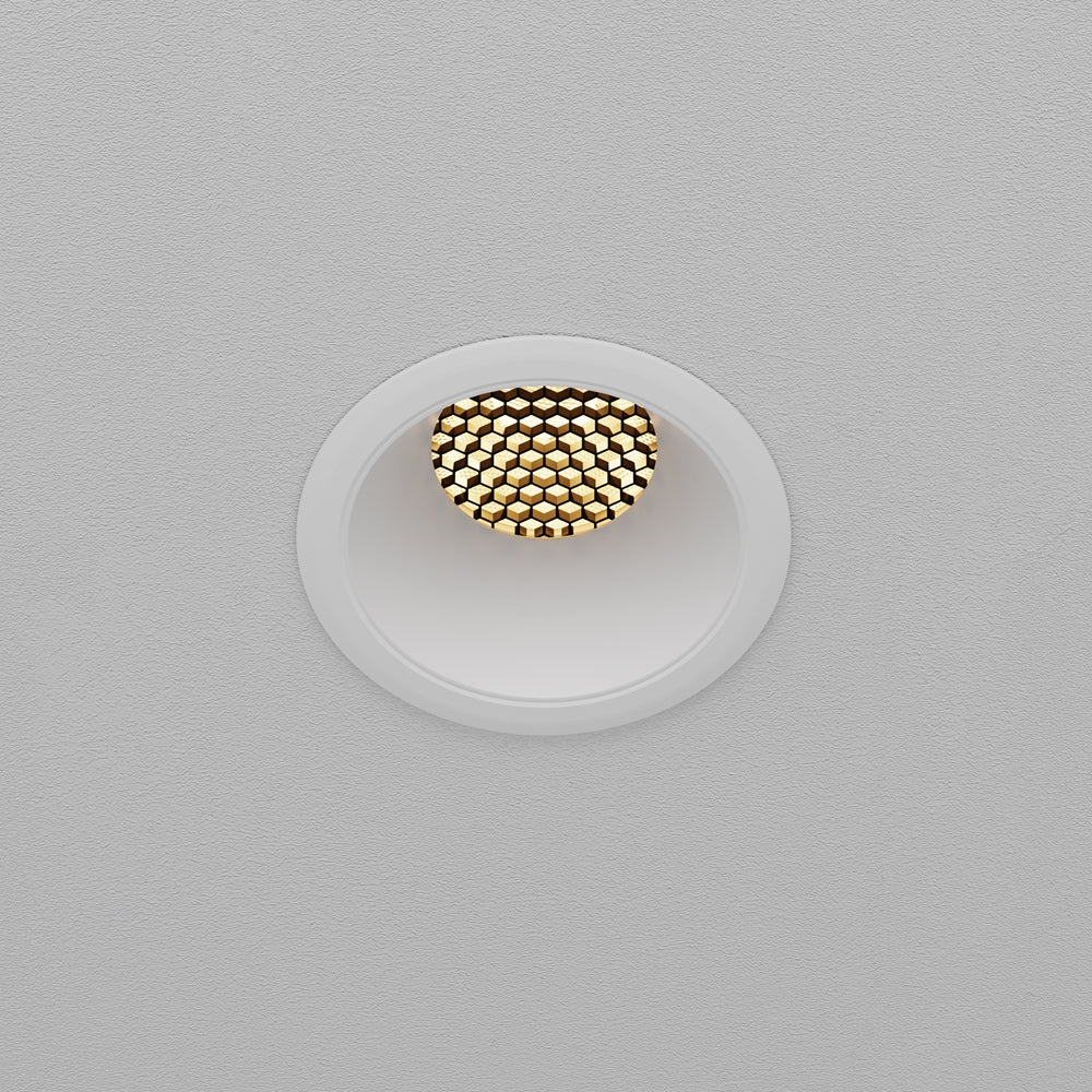 Maytoni Dip LED 50° recessed circular light white