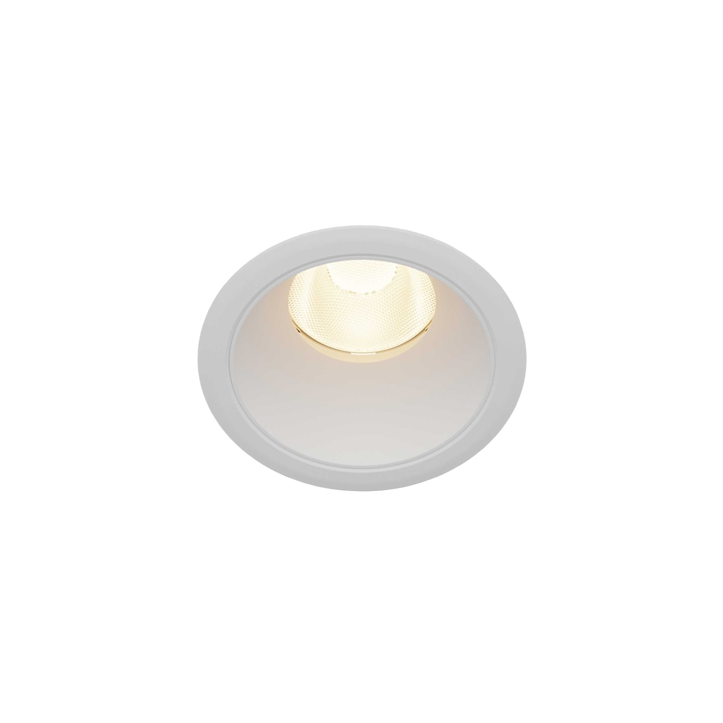 Maytoni Dip LED 50° recessed circular light white