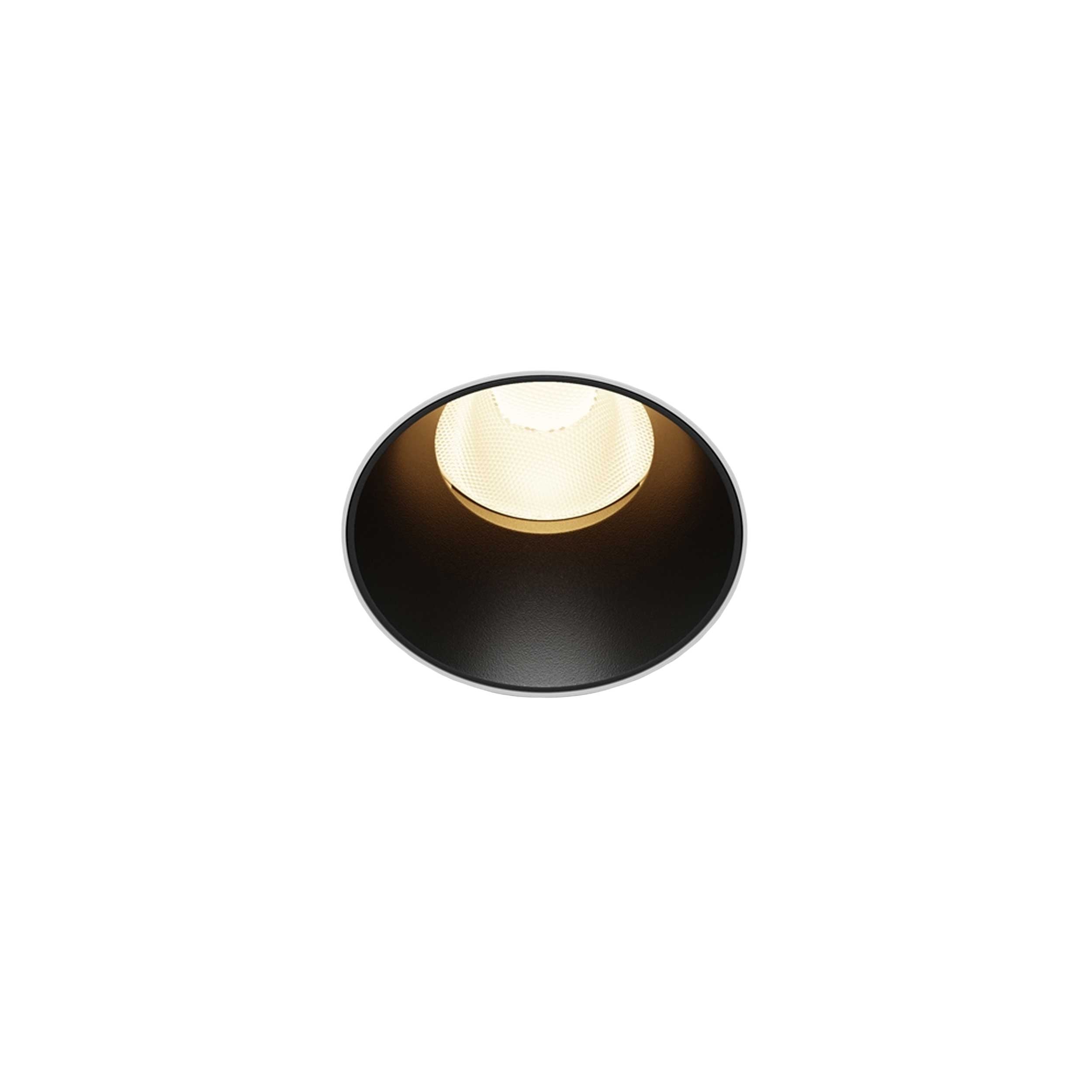 Maytoni Dip LED 50° recessed circular light black