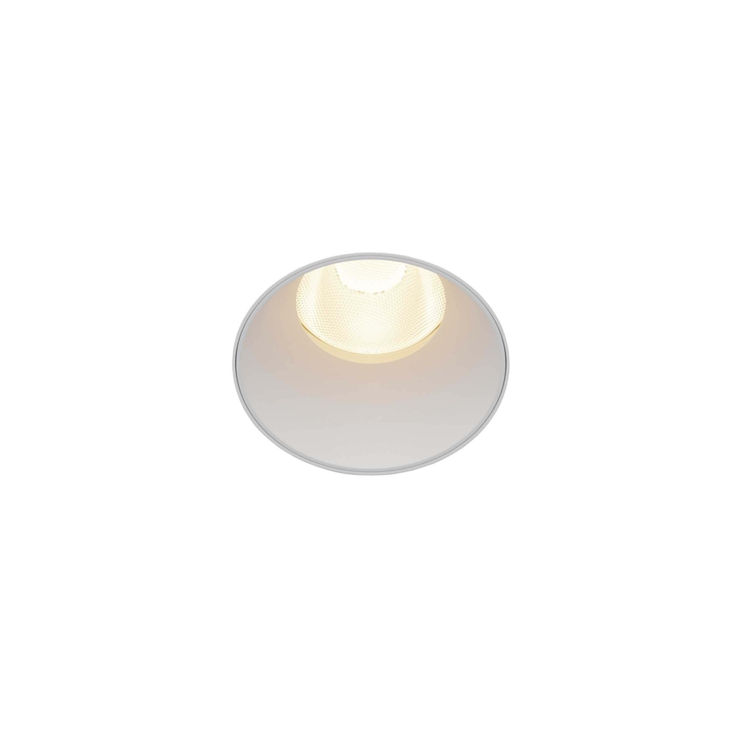 Maytoni Dip LED 50° recessed circular light white