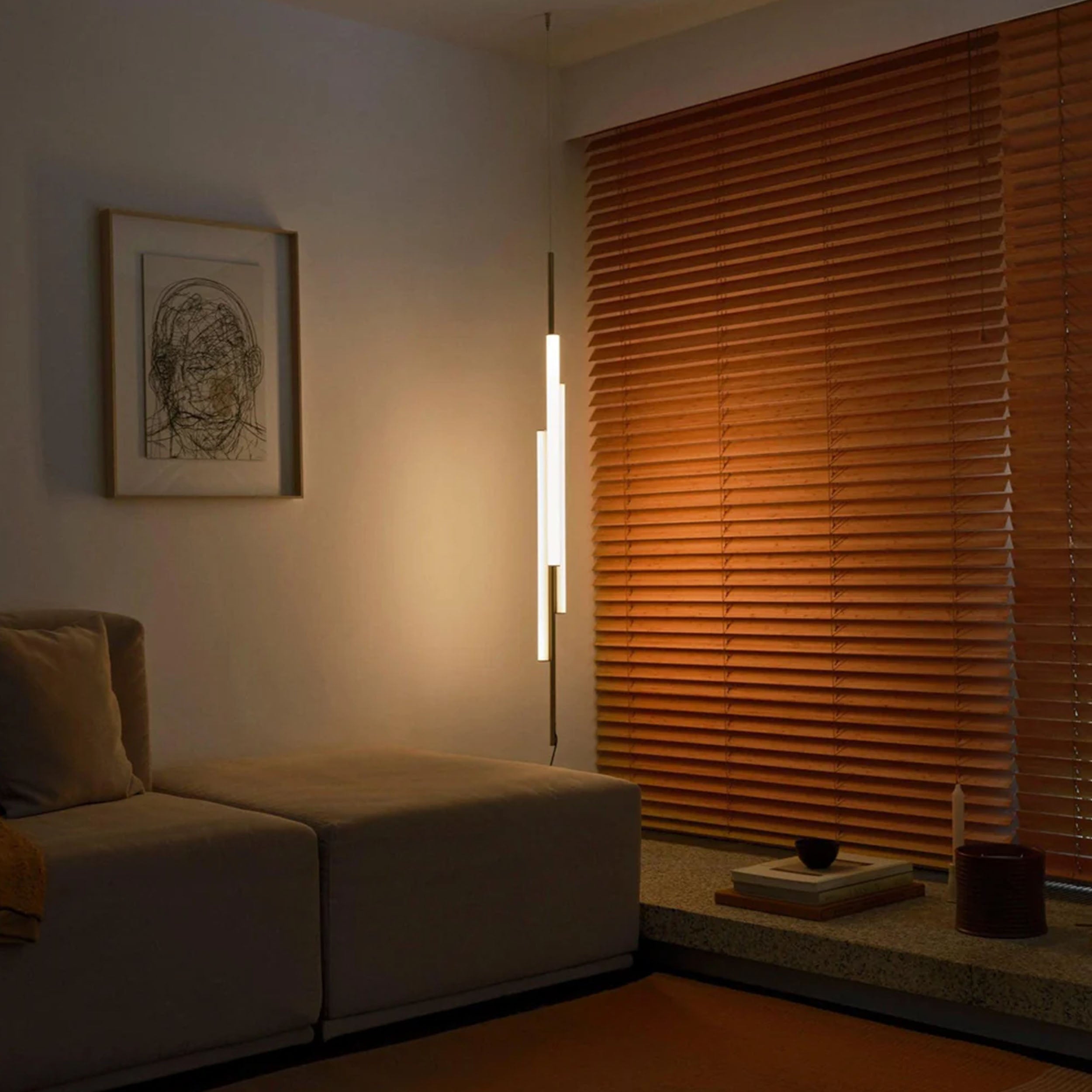 Marset Ambrosia V3 LED Plug-in Vertical Pendant light