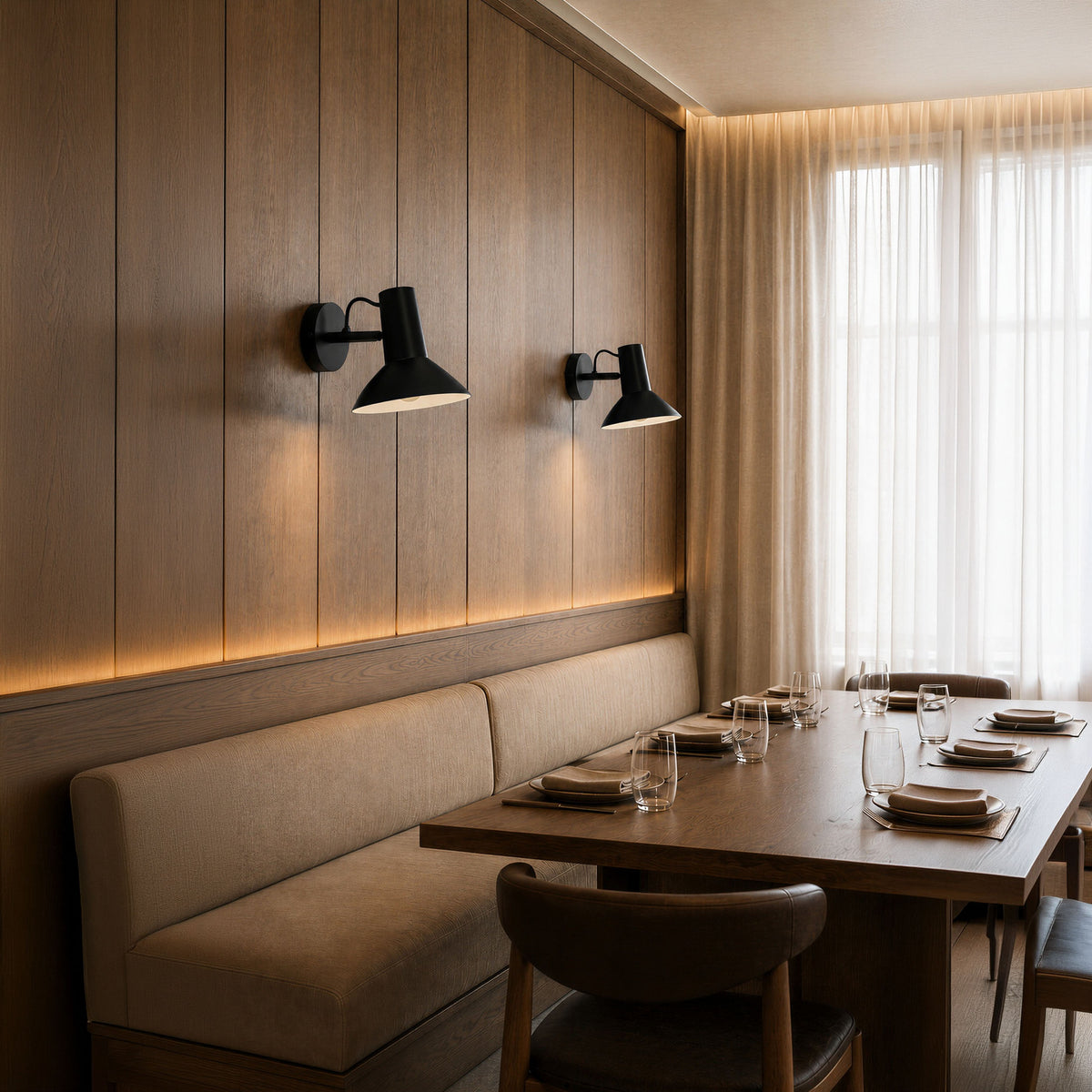 Aromas Hudo E27 wall light