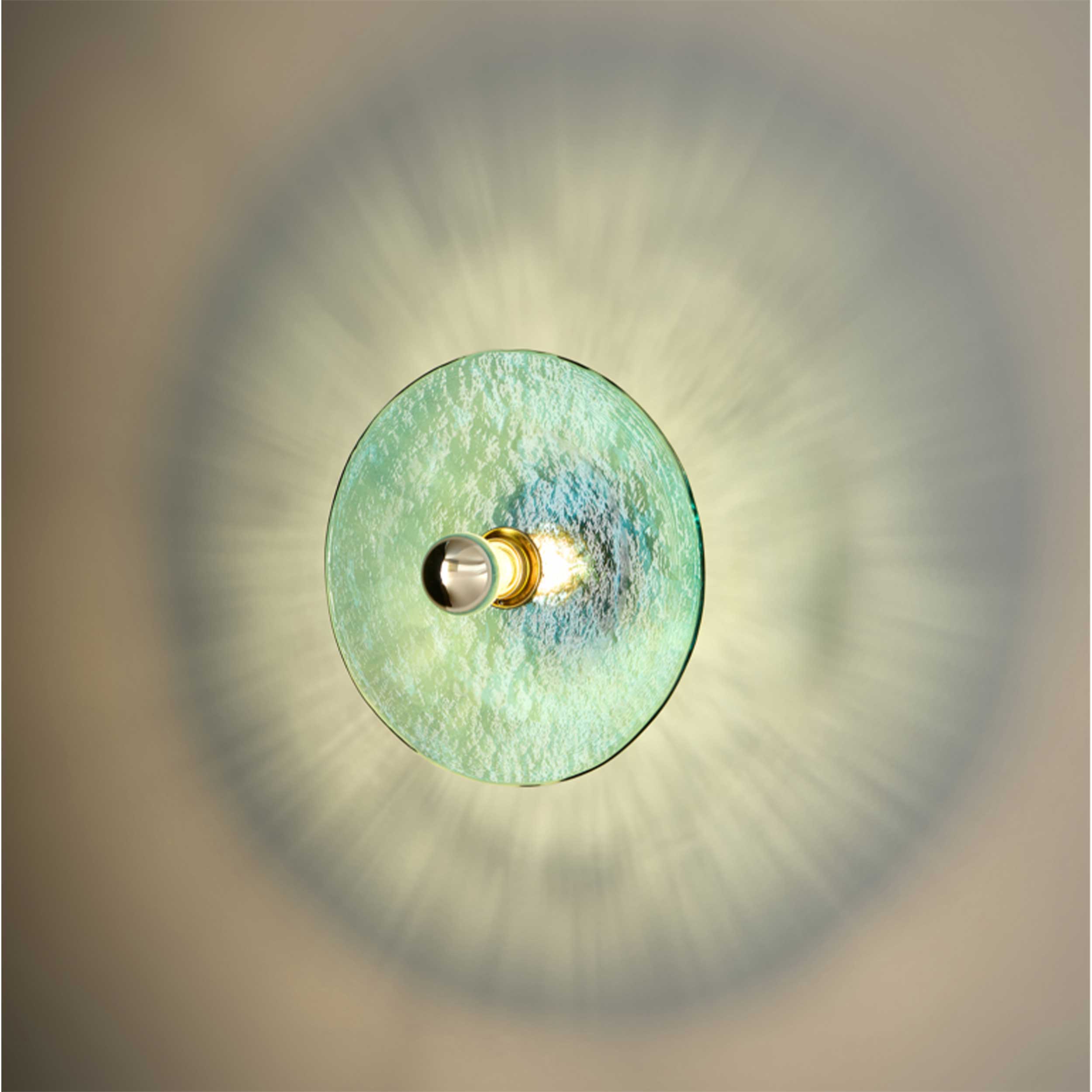 Aromas Nold E27 glass wall light