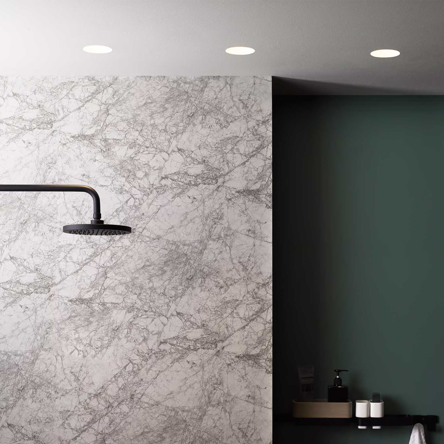 Astro Void GU10 kruhové zápustné svítidlo bílé IP65