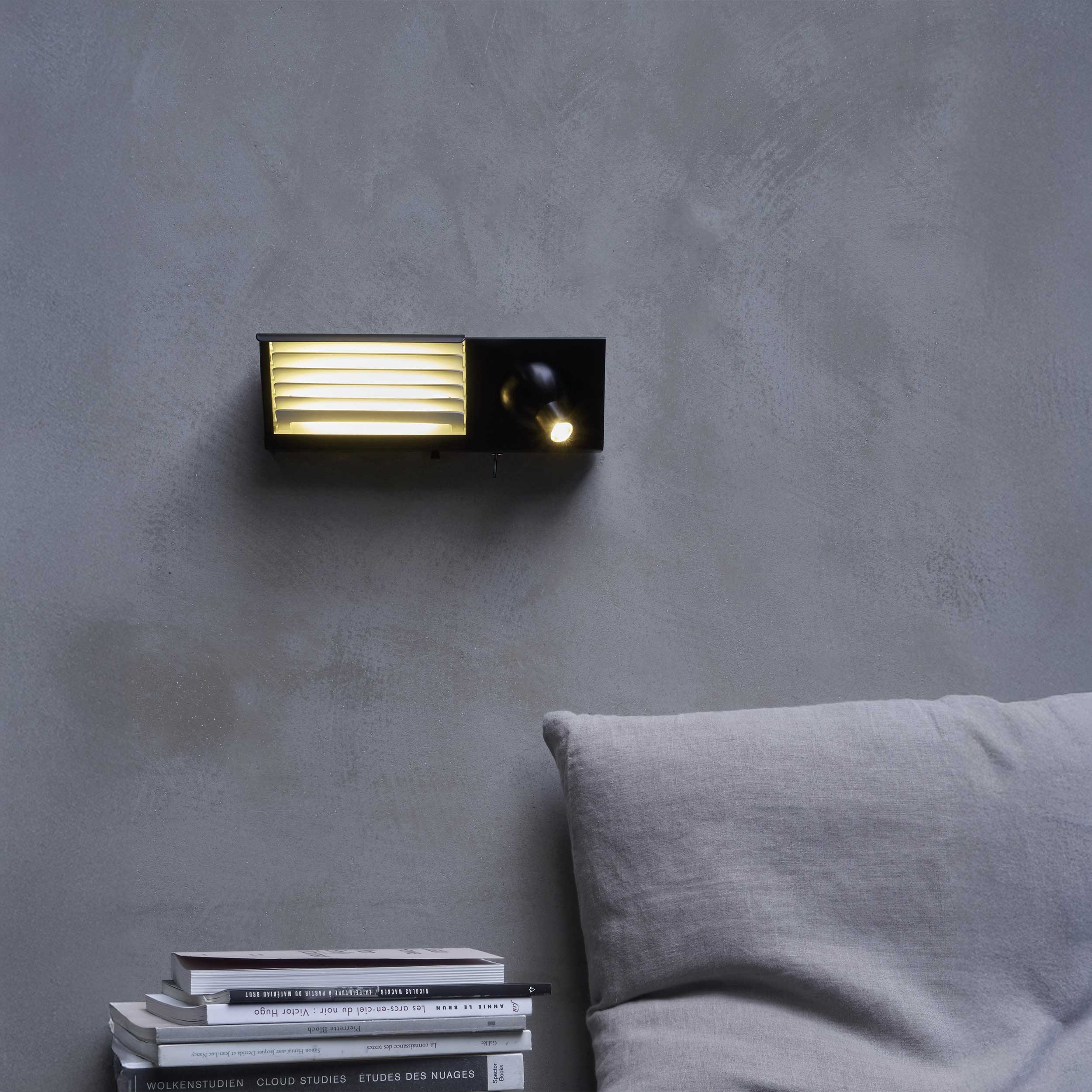 DCW éditions Biny LED wall lamp for bed