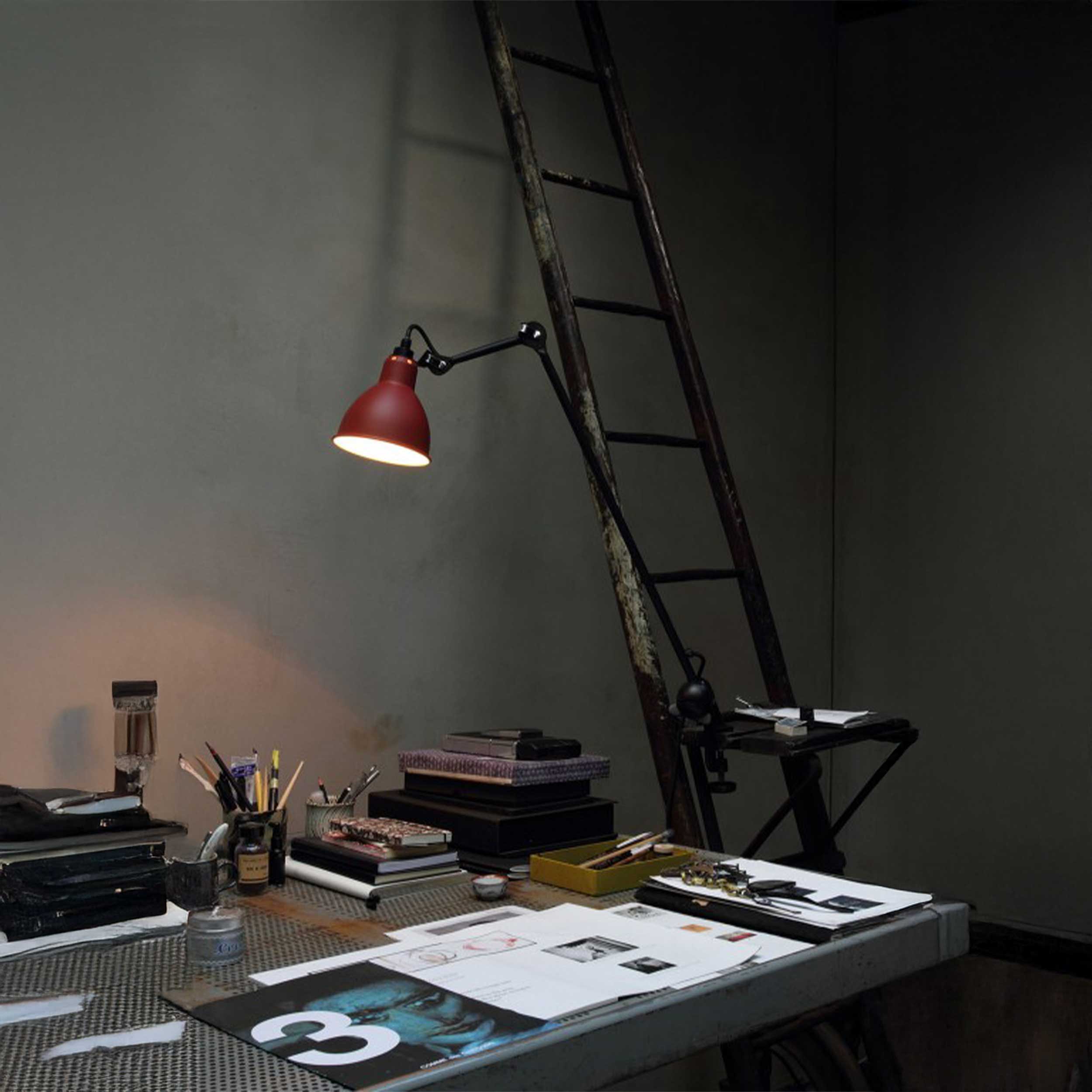 DCW éditions Lampe Gras N°201 E14 table lamp with clip