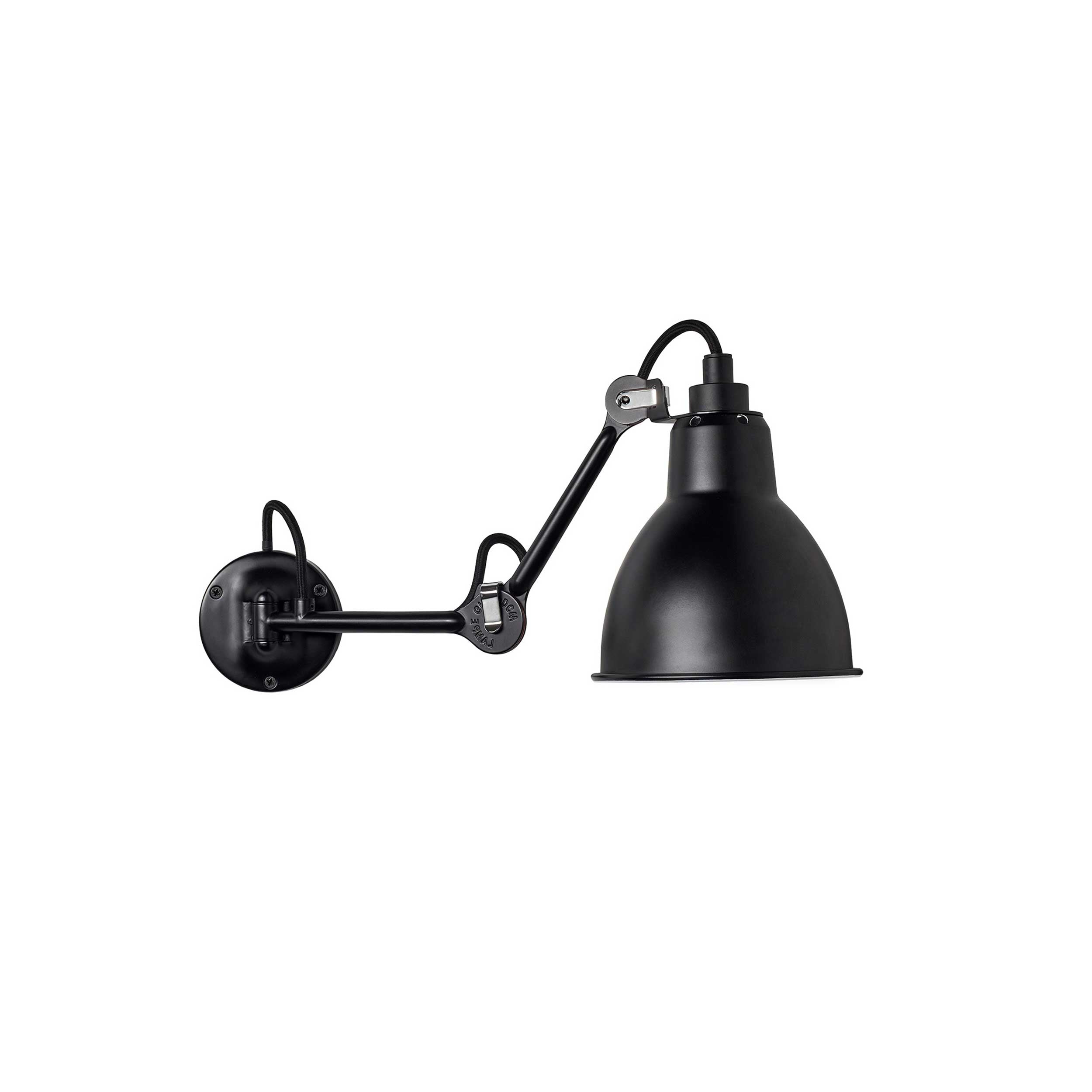 DCW éditions Lampe Gras N°204 E27 wall lamp for bed