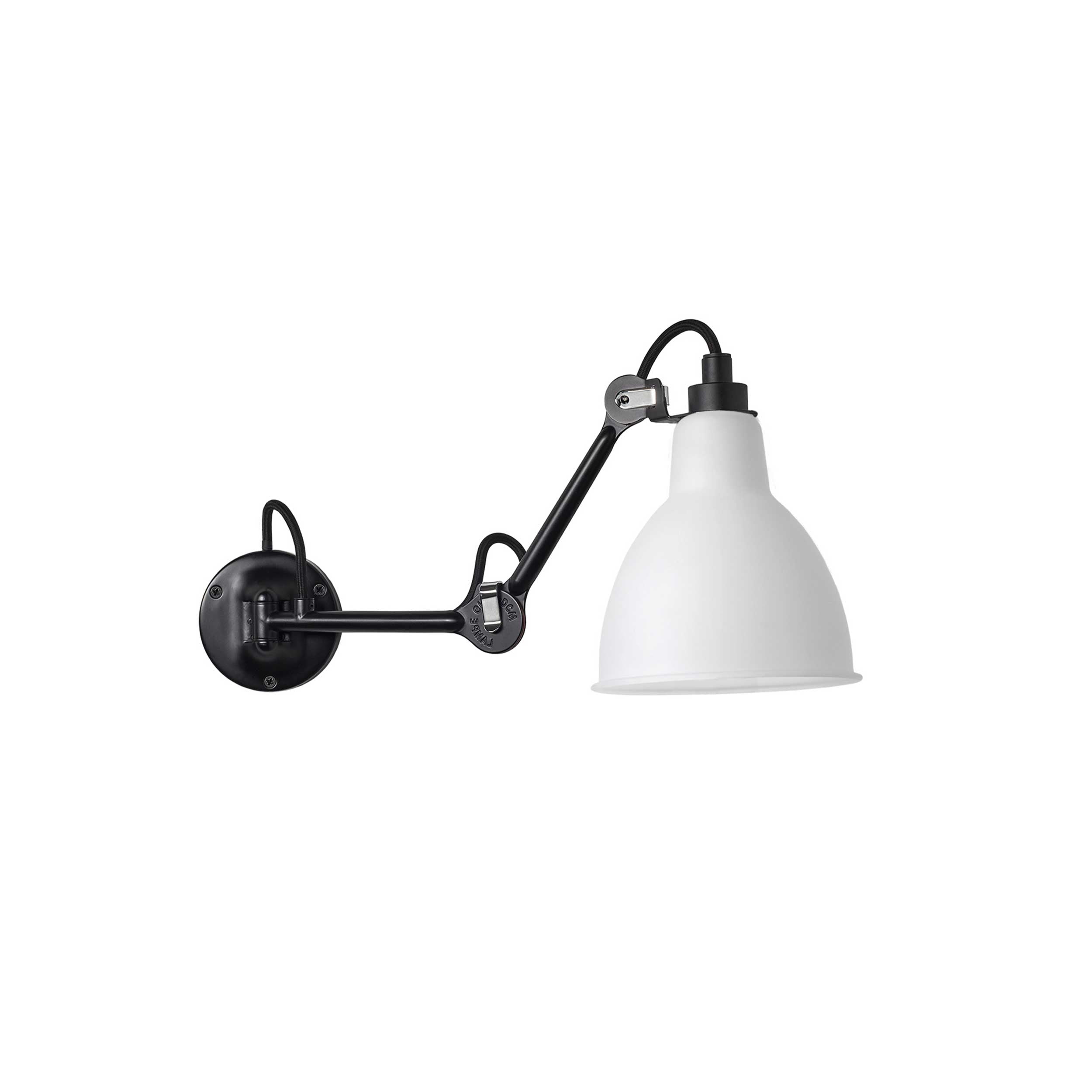 DCW éditions Lampe Gras N°204 E27 wall lamp for bed