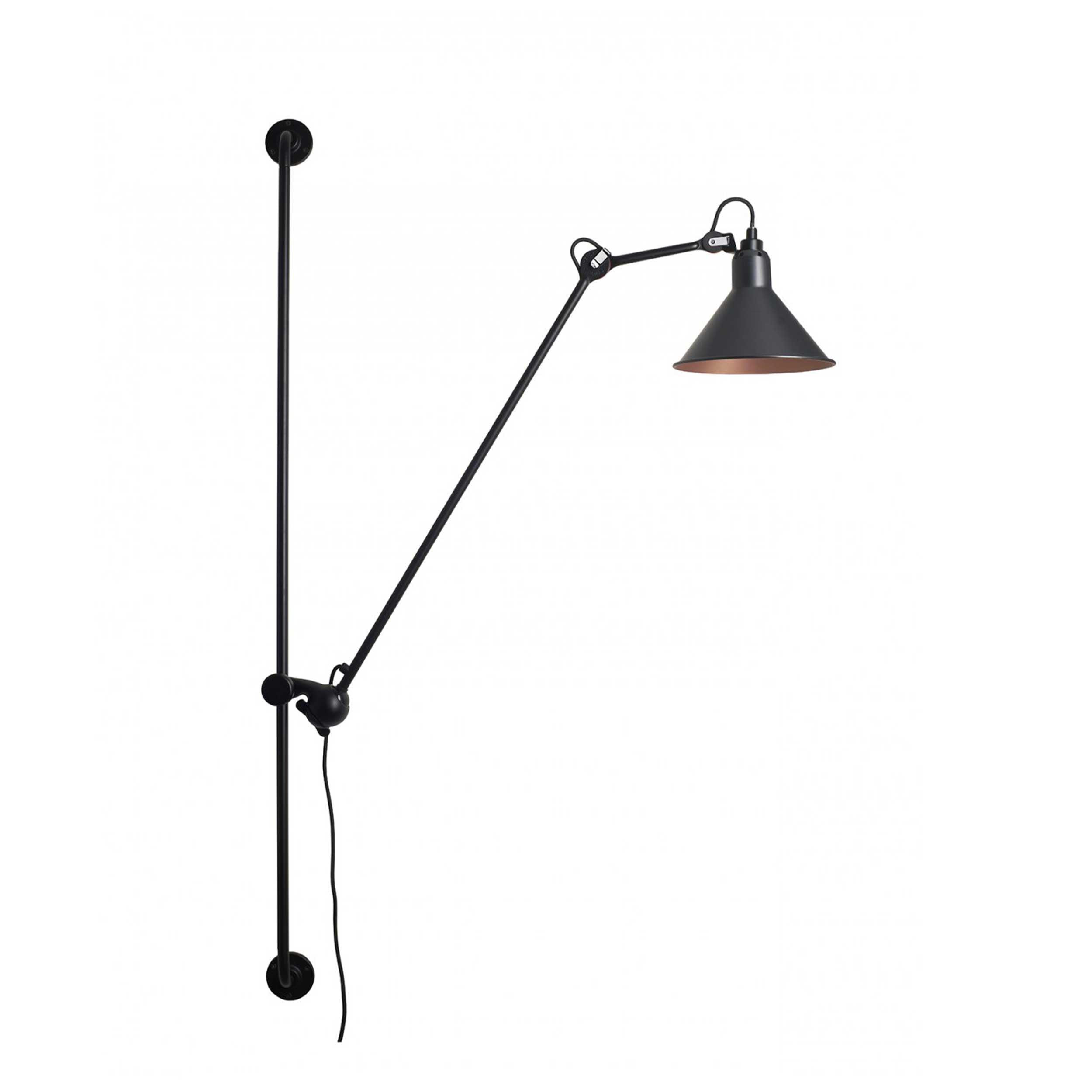 DCW éditions Lampe Gras N°214 E14 sliding wall lamp