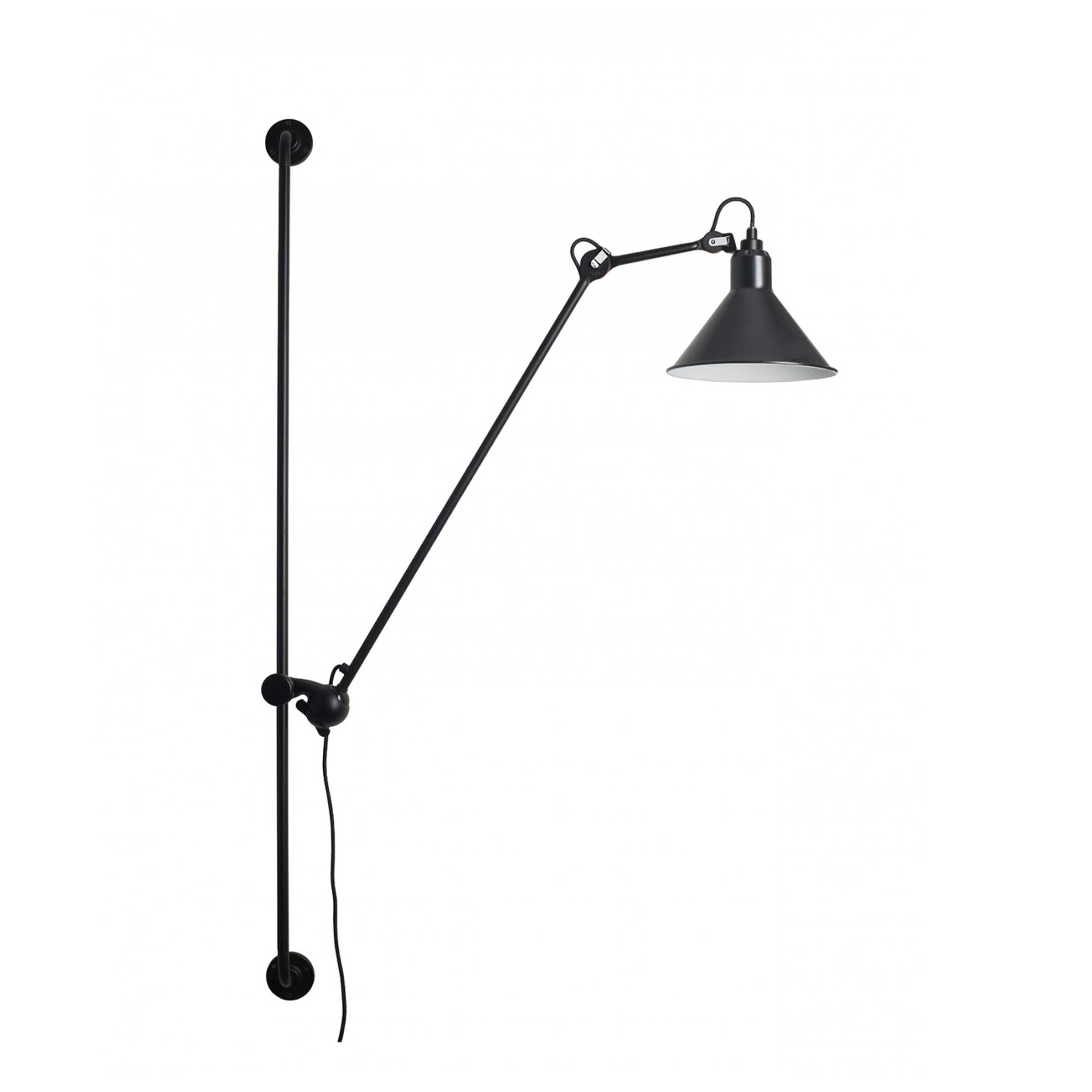 DCW éditions Lampe Gras N°214 E14 sliding wall lamp