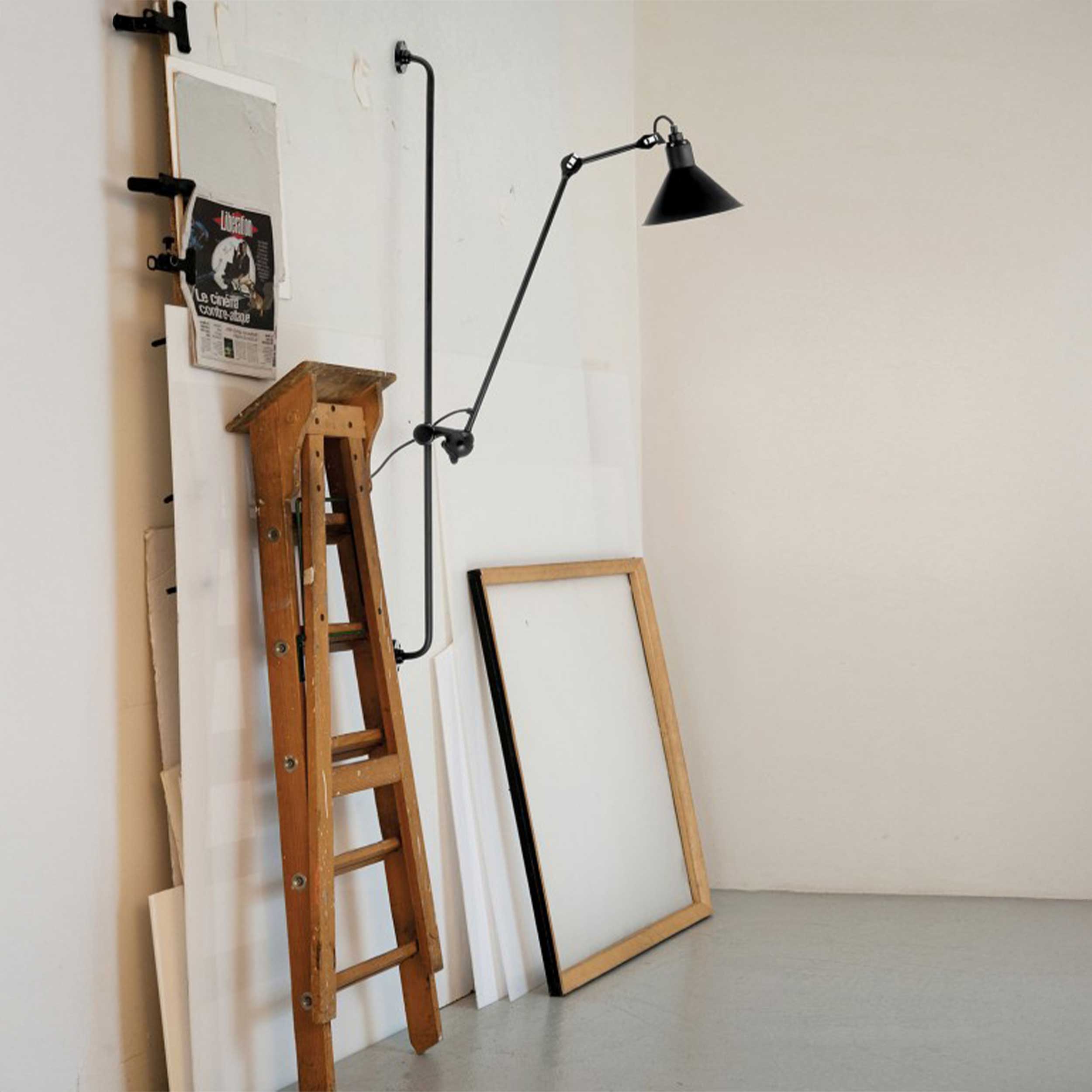 DCW éditions Lampe Gras N°214 E14 sliding wall lamp
