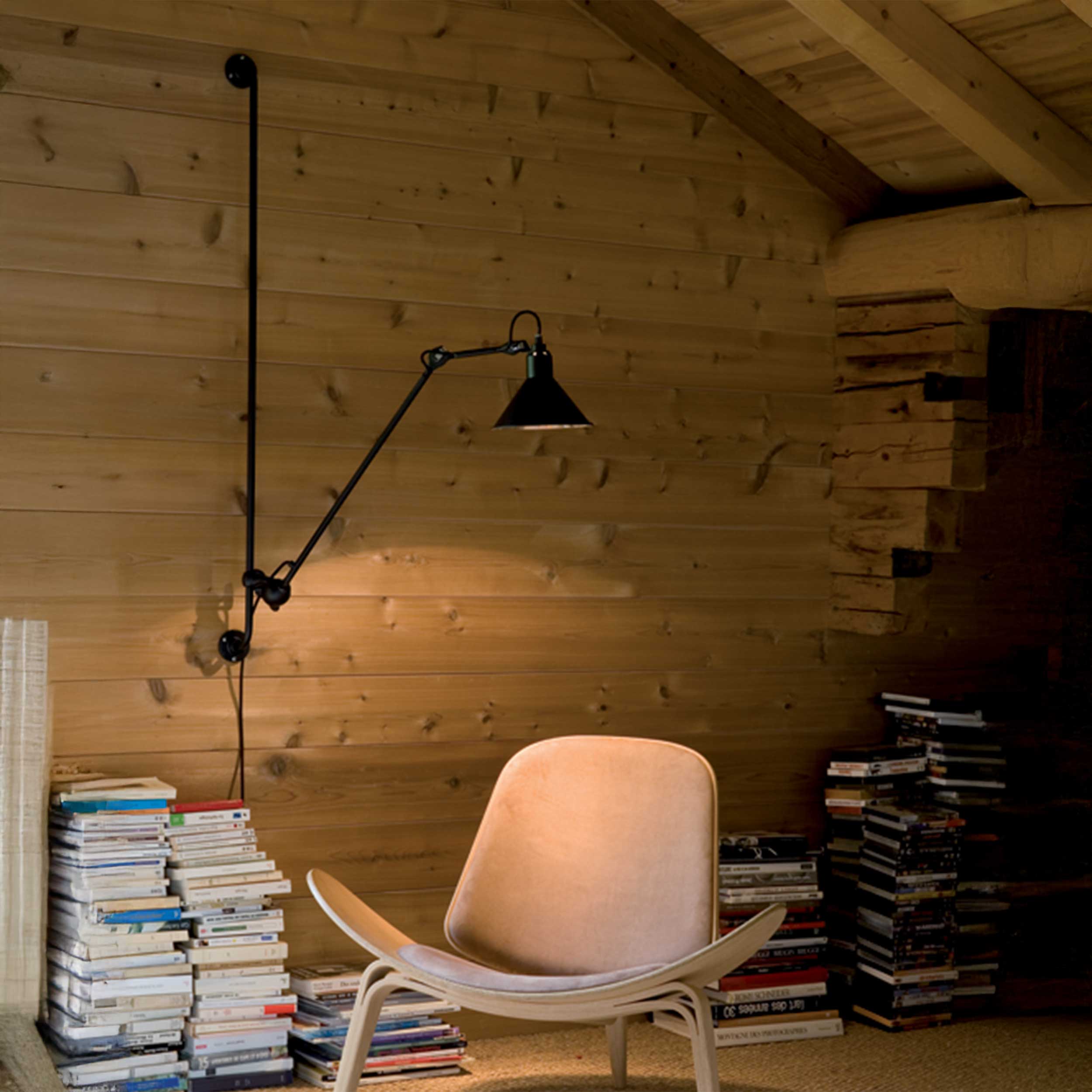 DCW éditions Lampe Gras N°214 E14 sliding wall lamp