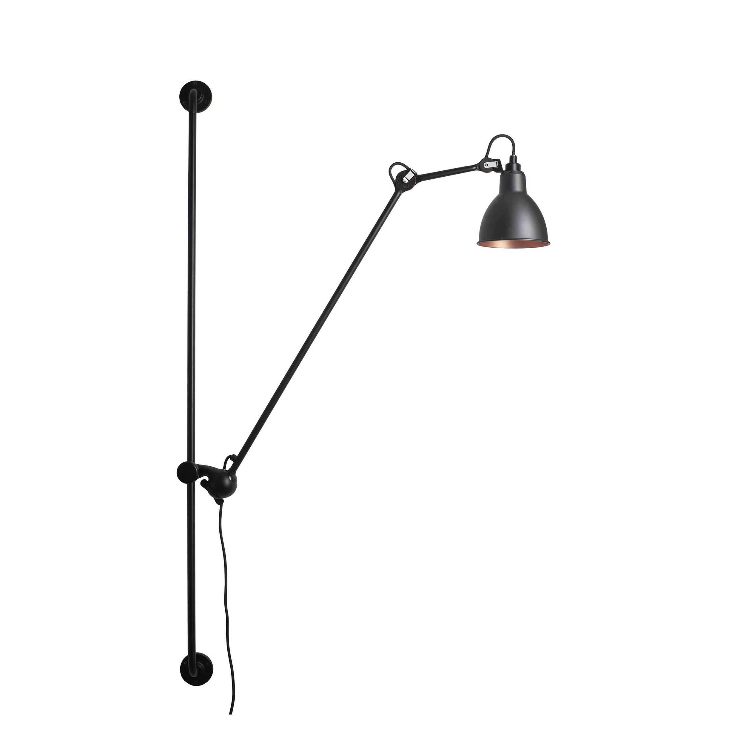 DCW éditions Lampe Gras N°214 E14 sliding wall lamp