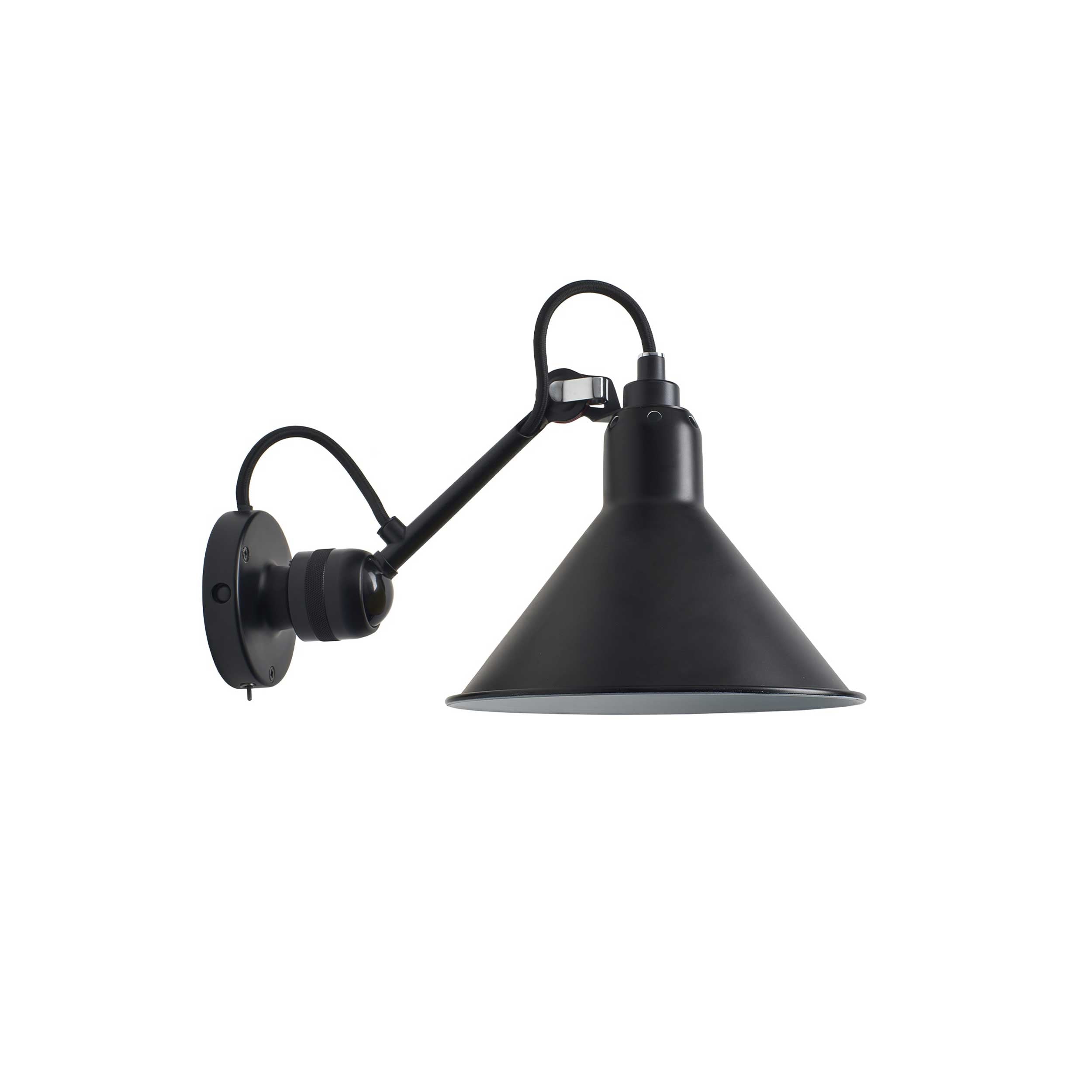 DCW éditions Lampe Gras N304 E14 wall light with switch