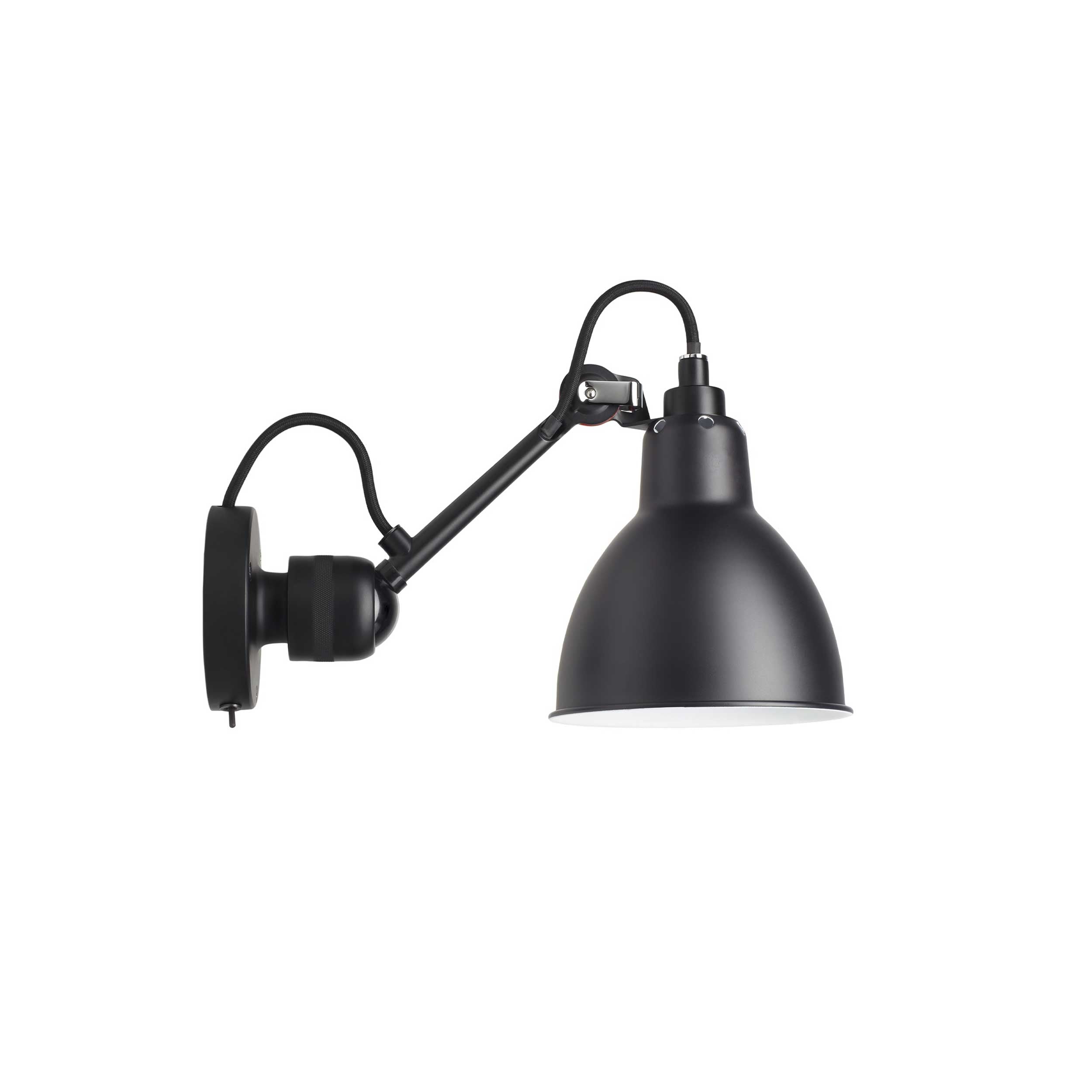 DCW éditions Lampe Gras N304 E14 wall light with switch
