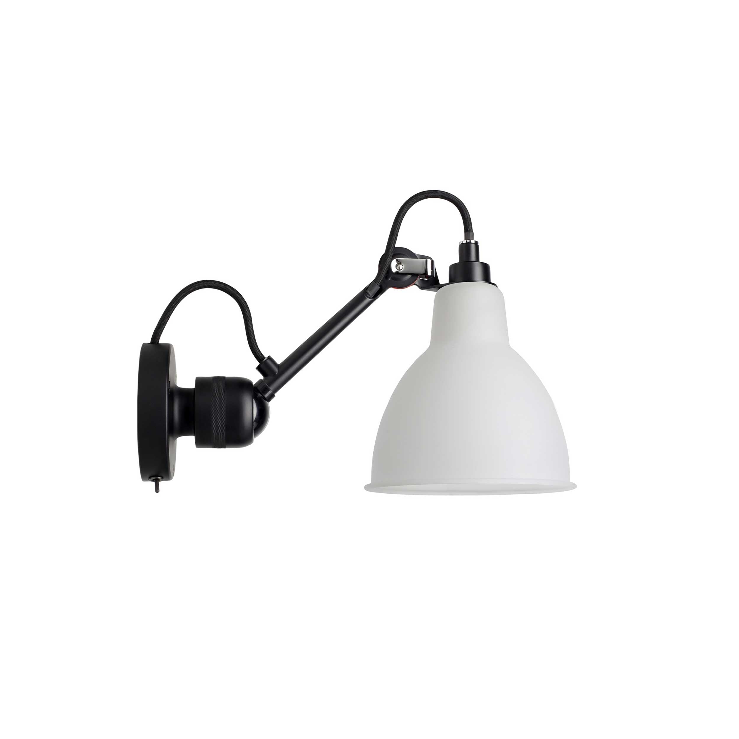 DCW éditions Lampe Gras N304 E14 wall light with switch