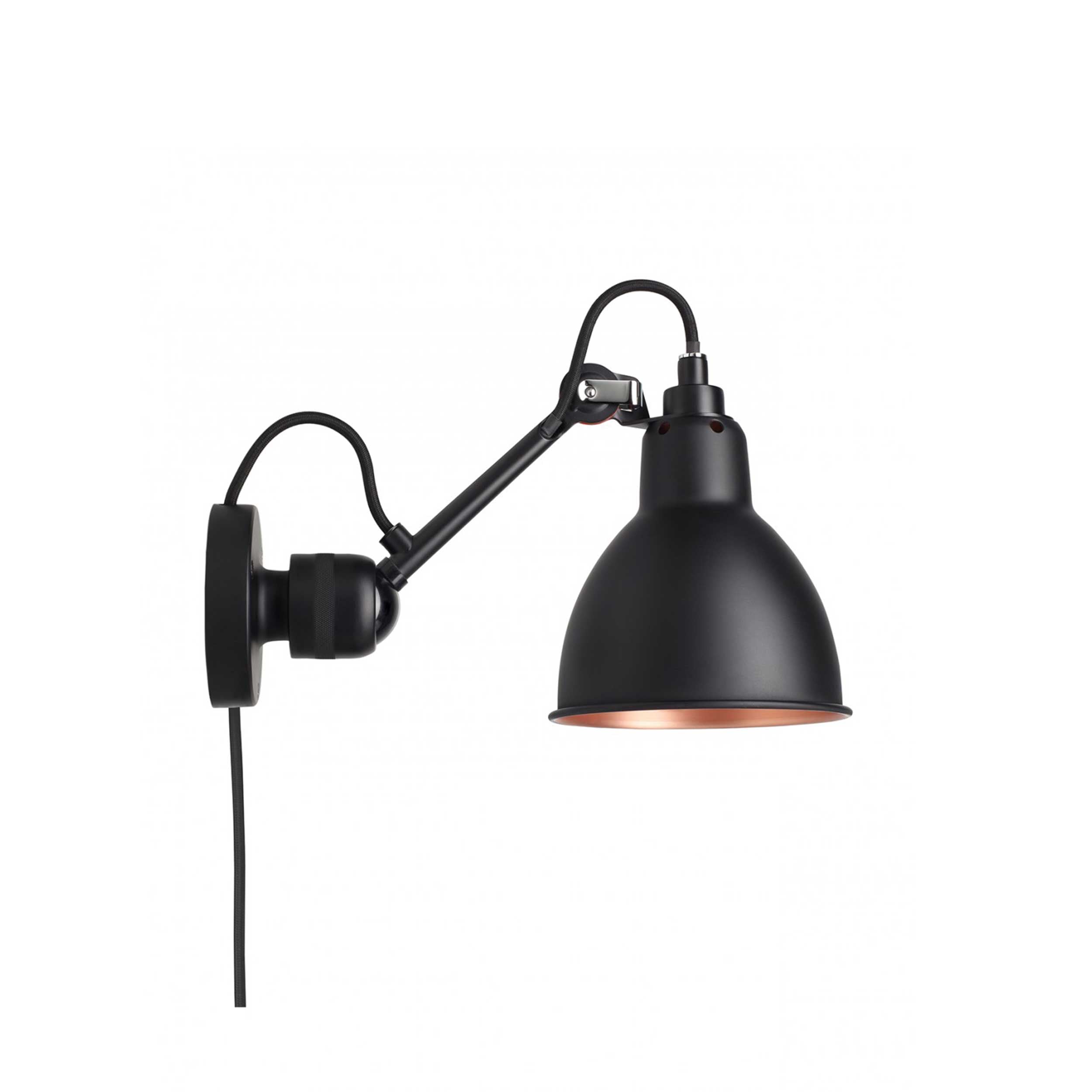 DCW éditions Lampe Gras N304 E14 wall light with switch