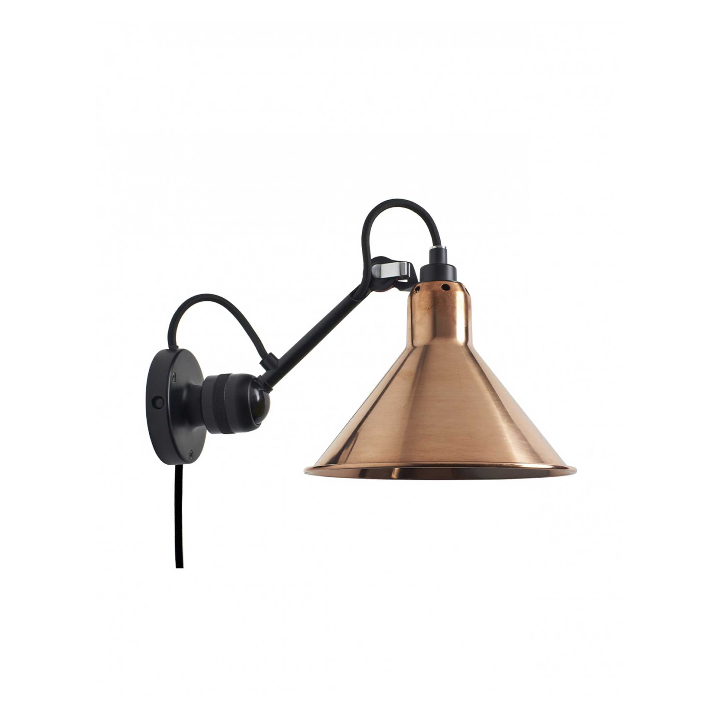 DCW éditions Lampe Gras N304 E14 wall light with switch