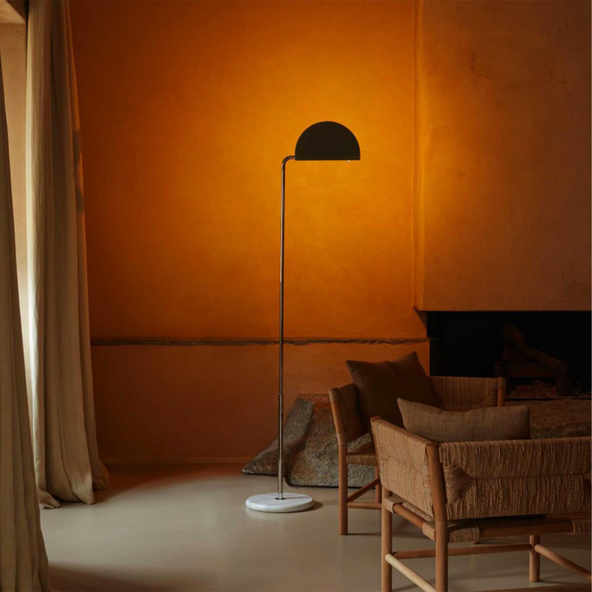 DCW éditions Mezzaluna LED floor lamp