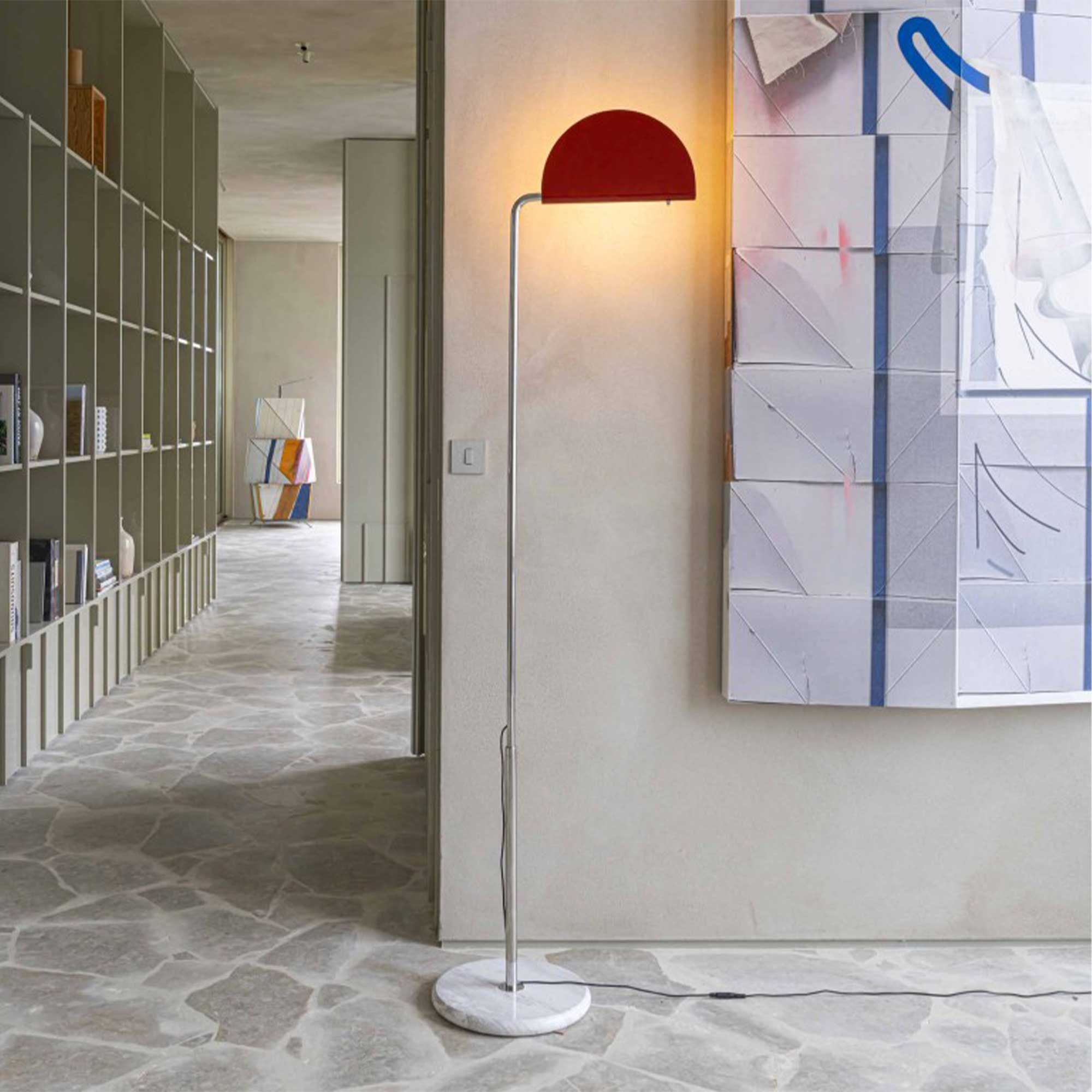 DCW éditions Mezzaluna LED floor lamp