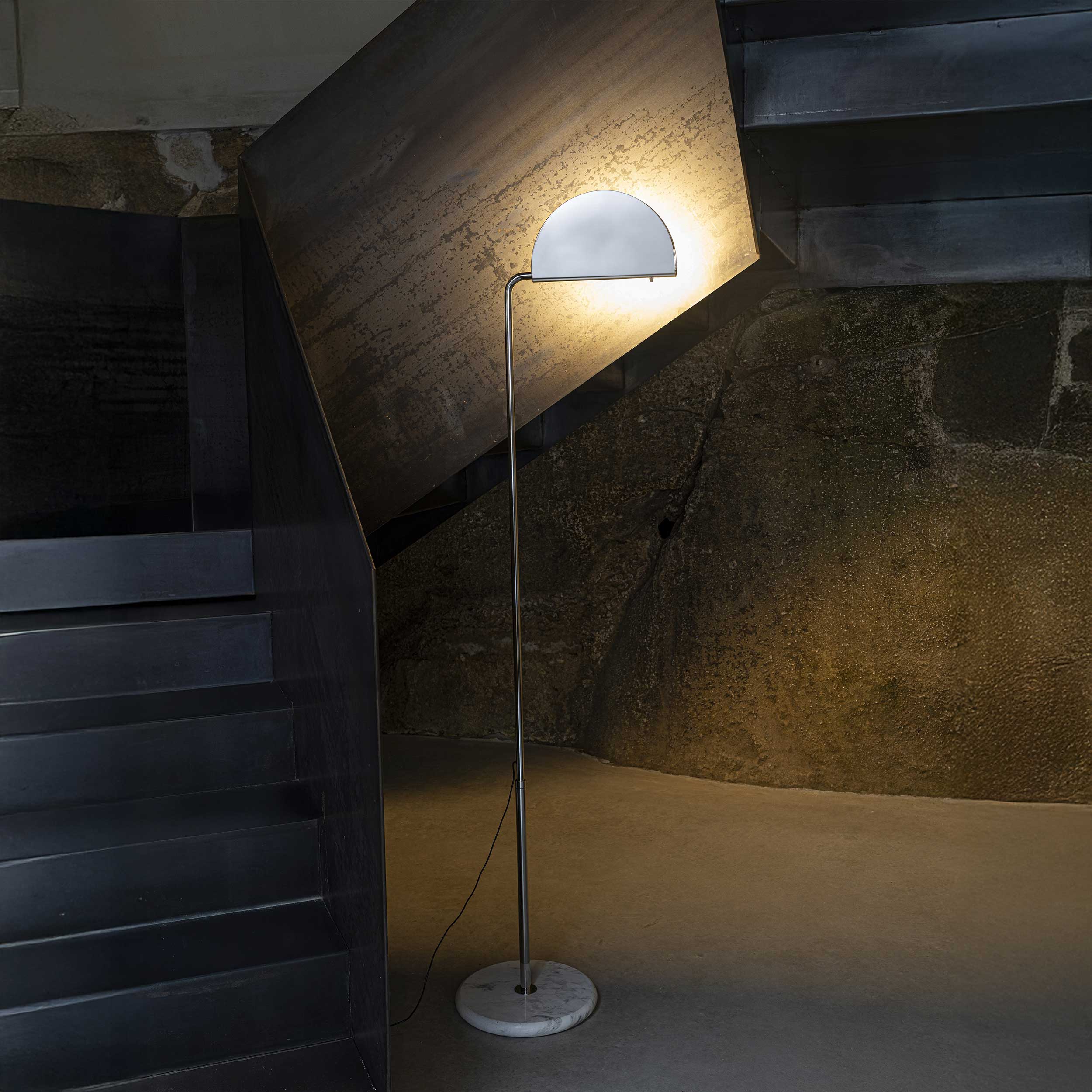 DCW éditions Mezzaluna LED floor lamp