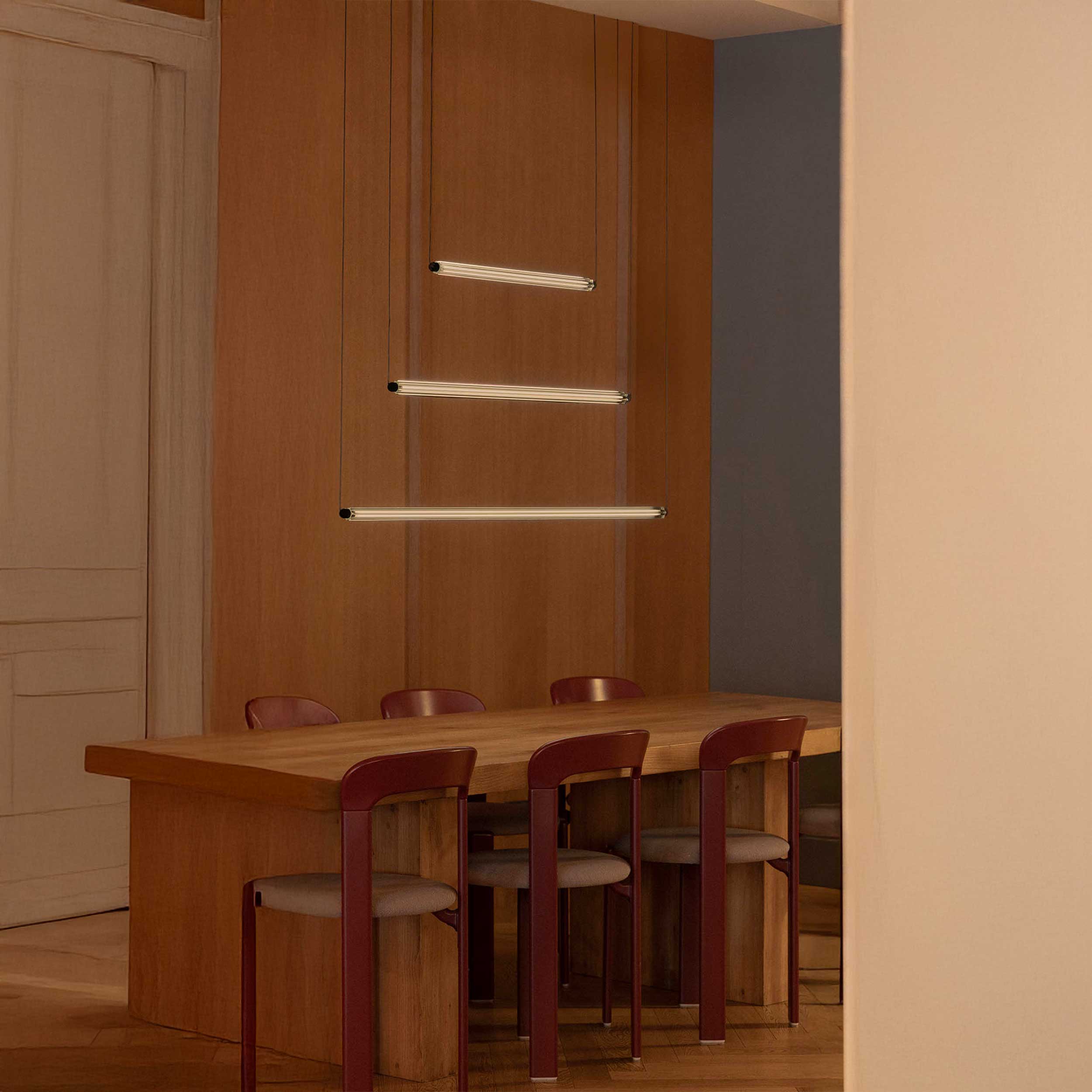 Faro Lumina LED 1L horizontal pendant light