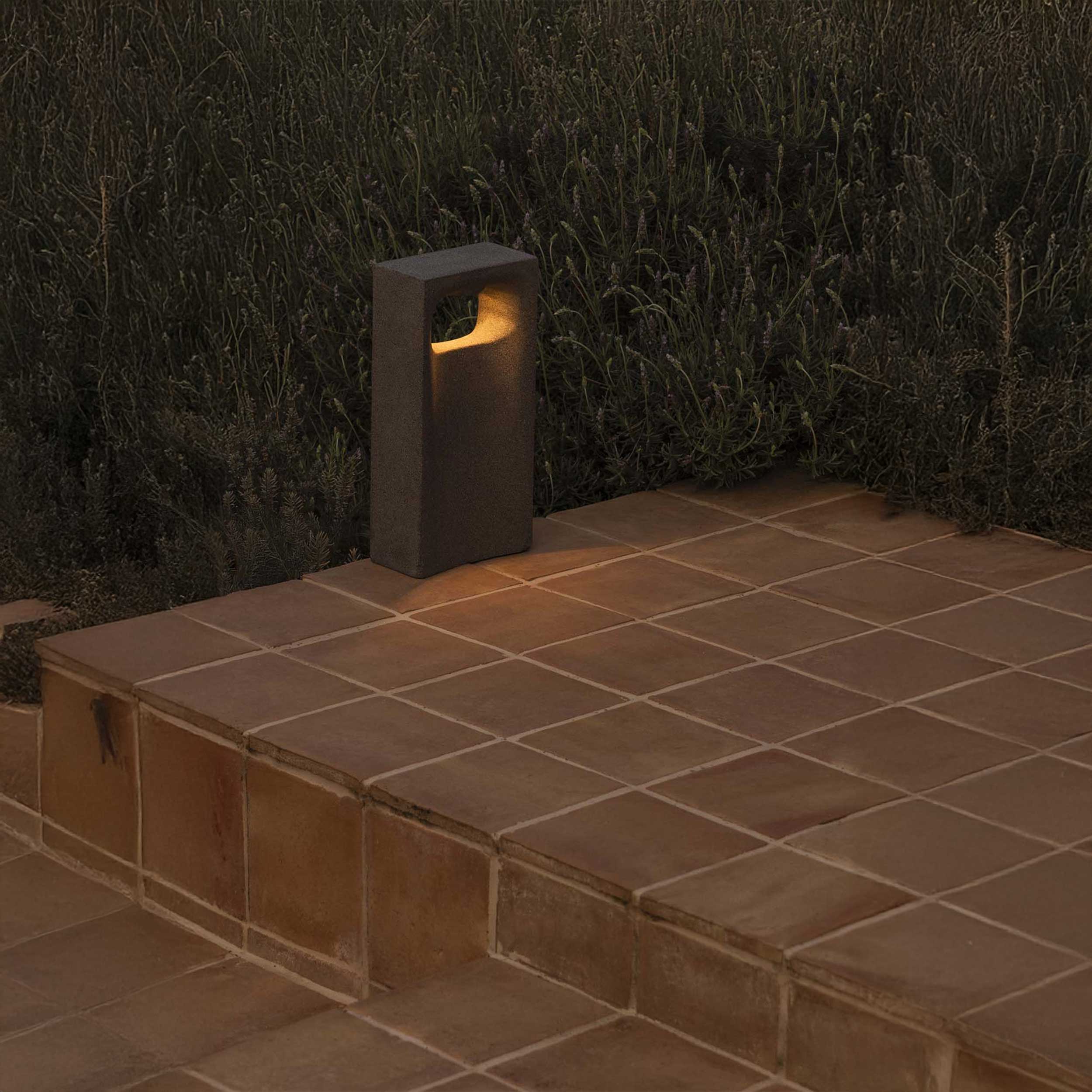 Faro Glint LED column exterior light IP55