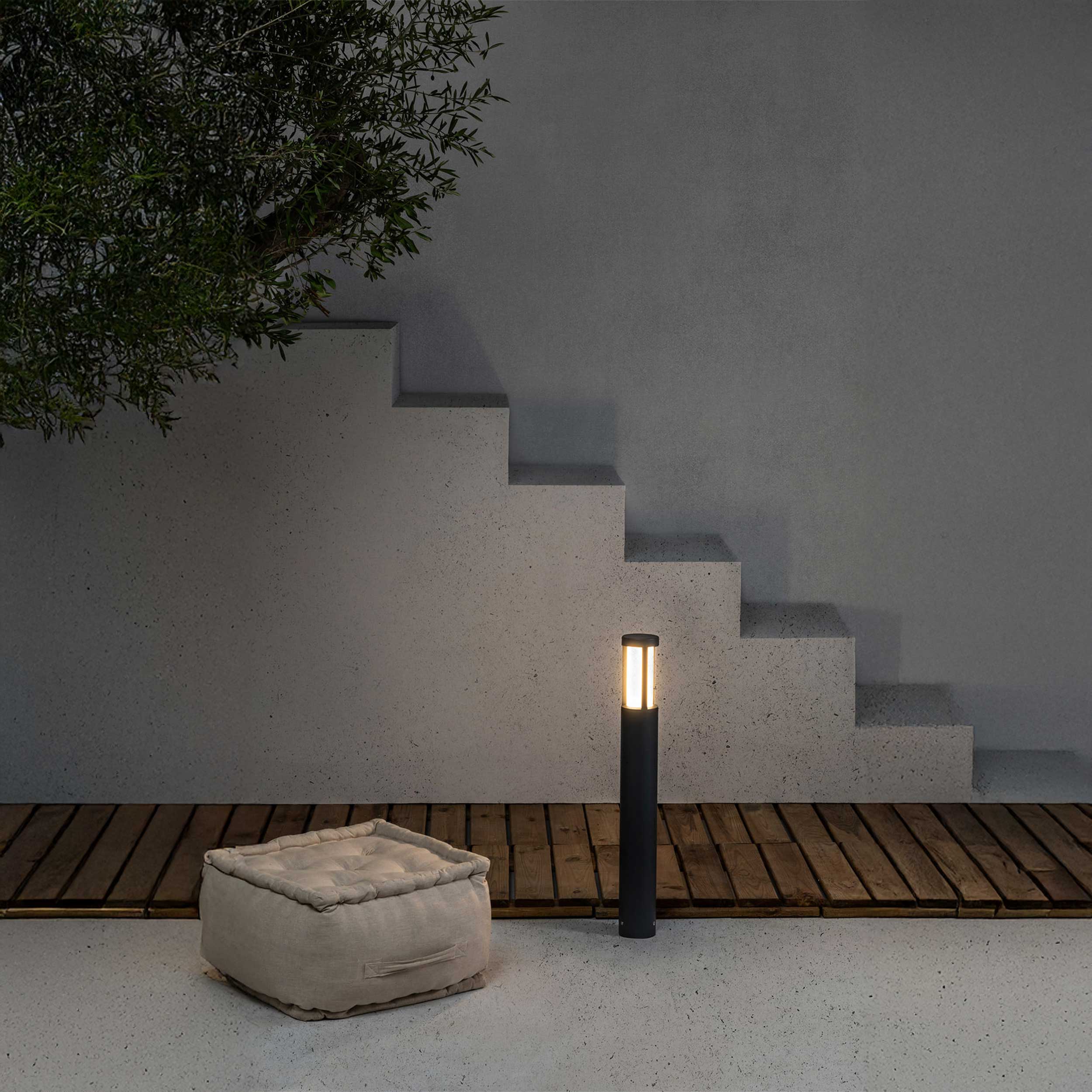 Faro Logar LED column exterior light IP54