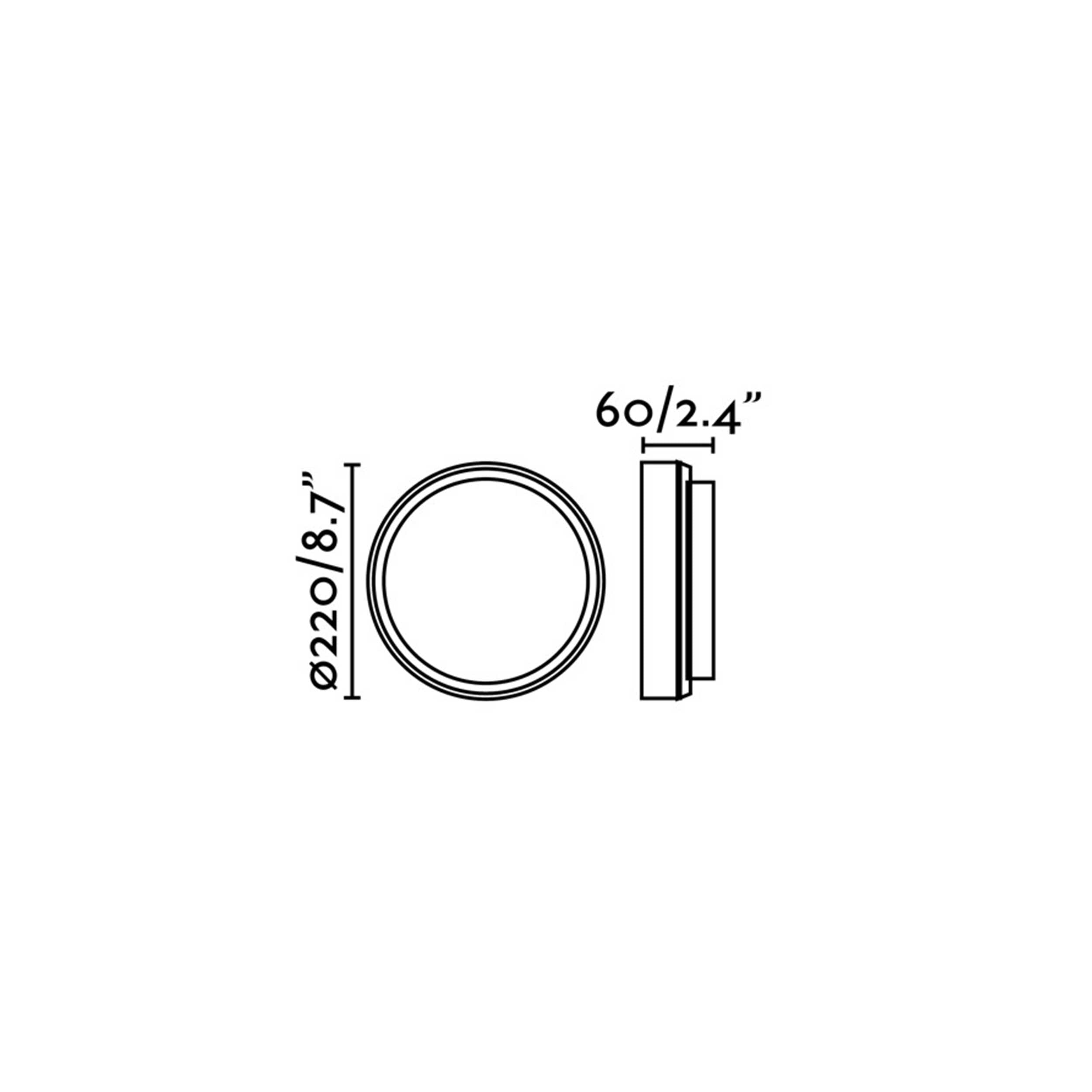 Faro Tom LED exterior wall light IP65