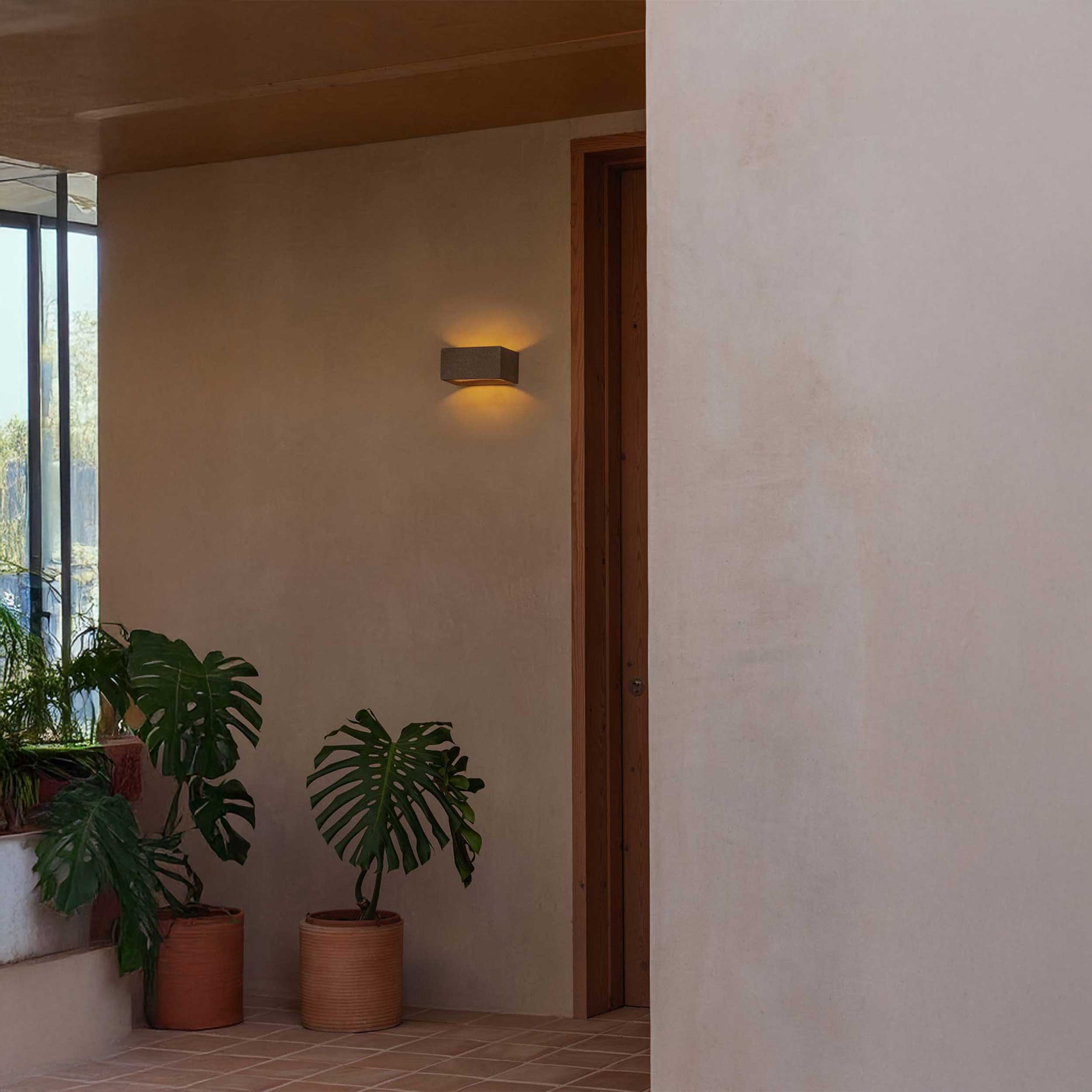 Faro Glint LED column exterior light IP55