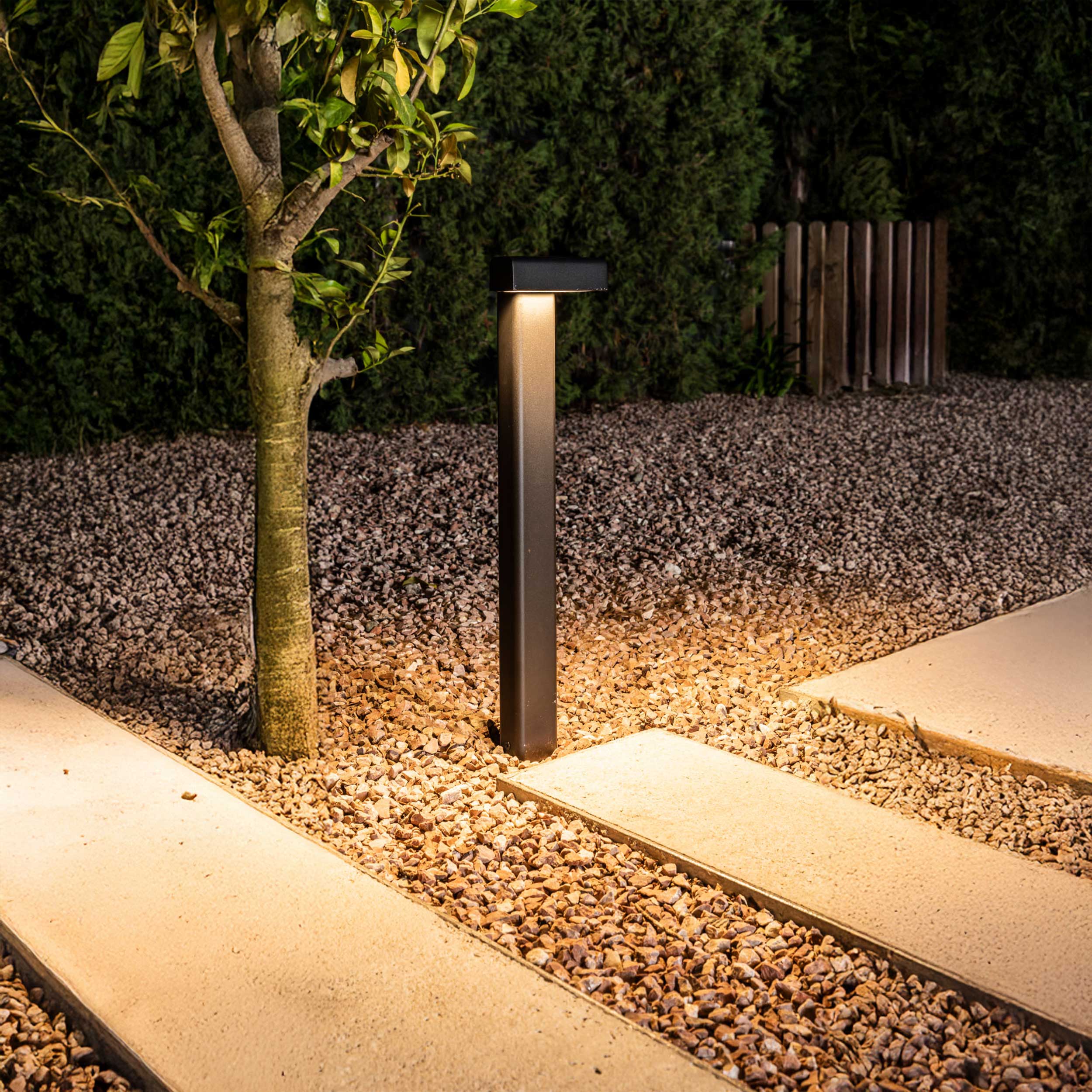 Faro Balic LED column exterior light IP65