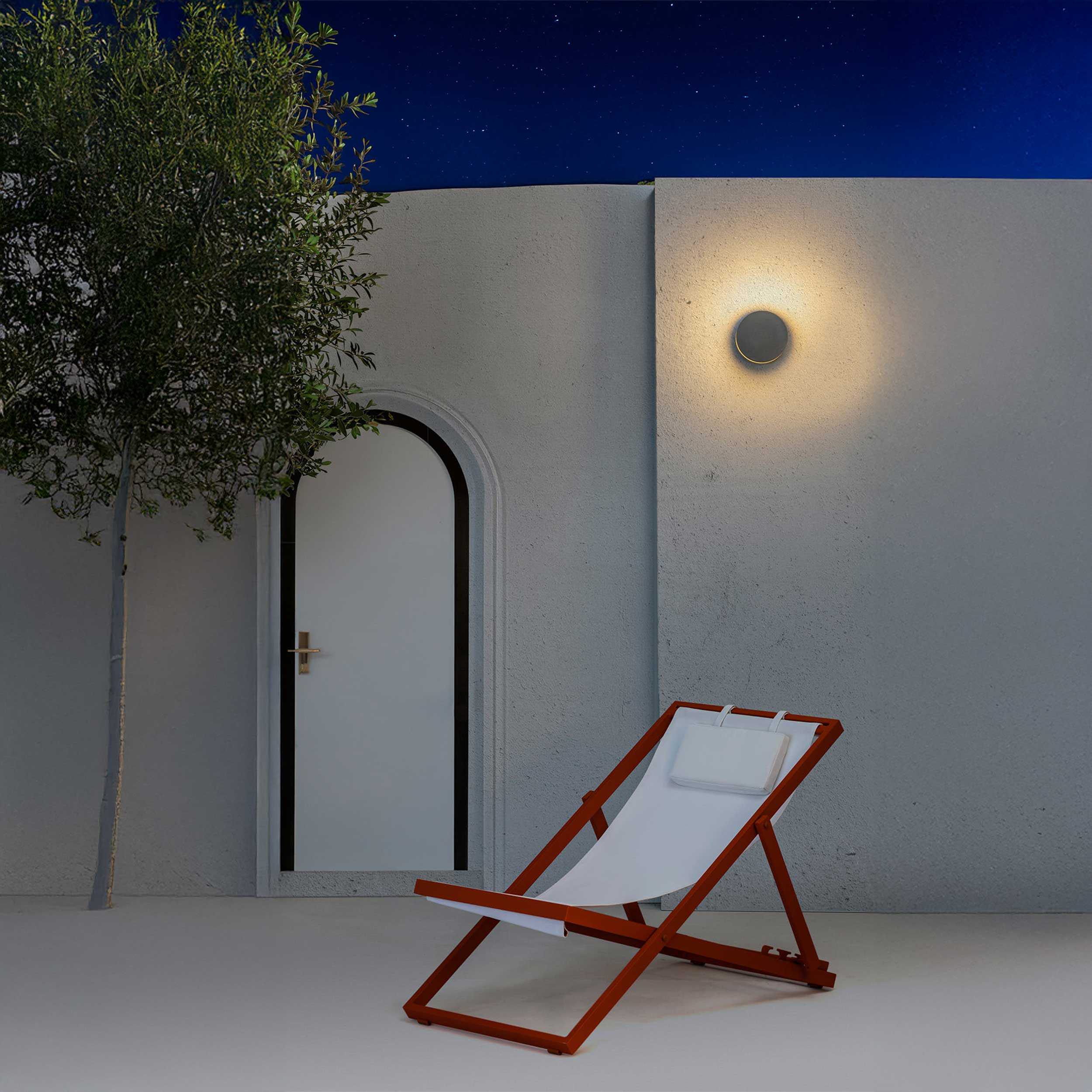 Faro Block E27 exterior wall light IP65