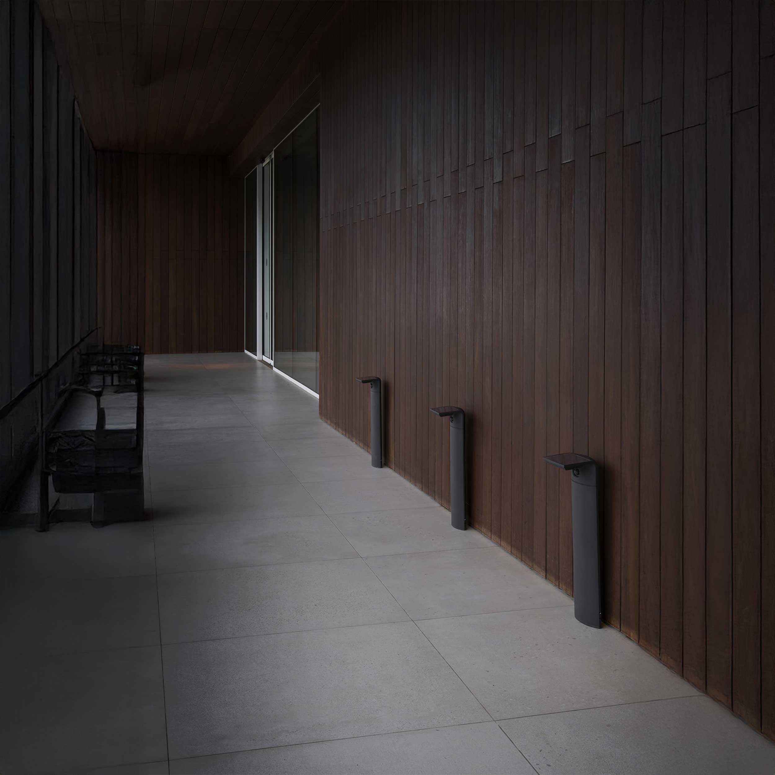 Faro Luma LED column exterior light IP65