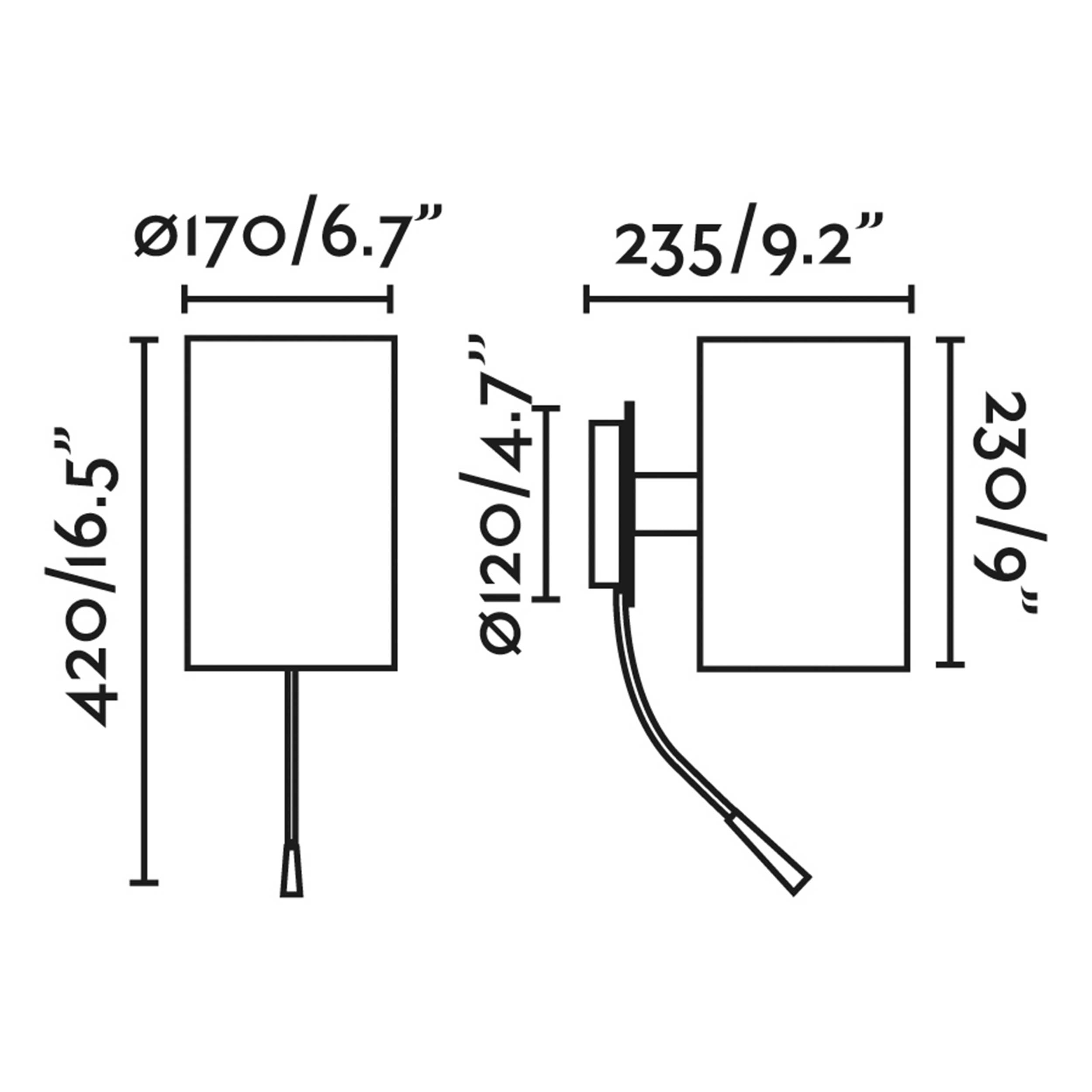 Faro Berni E27 table light