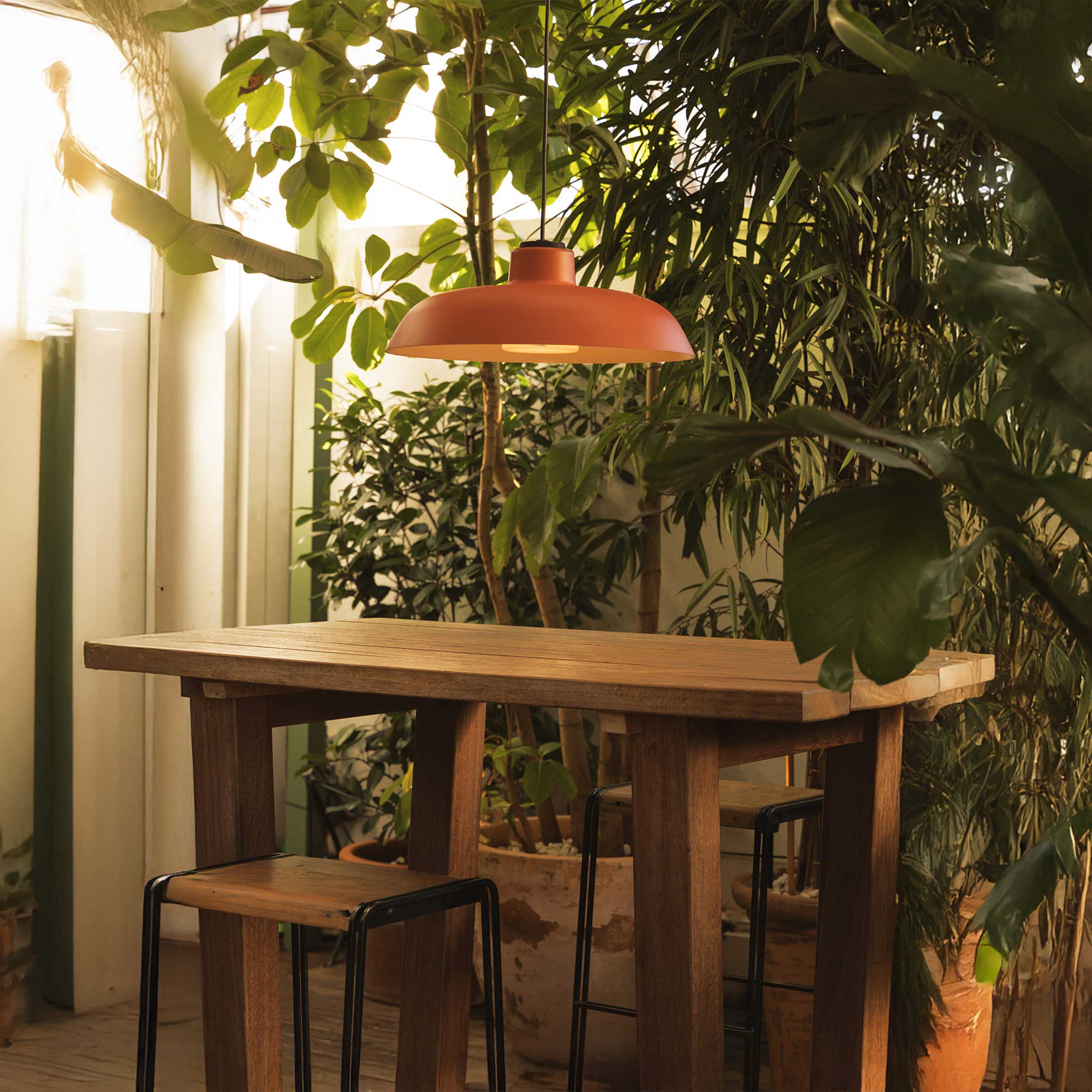 Faro Saga E27 pendant exterior light IP65