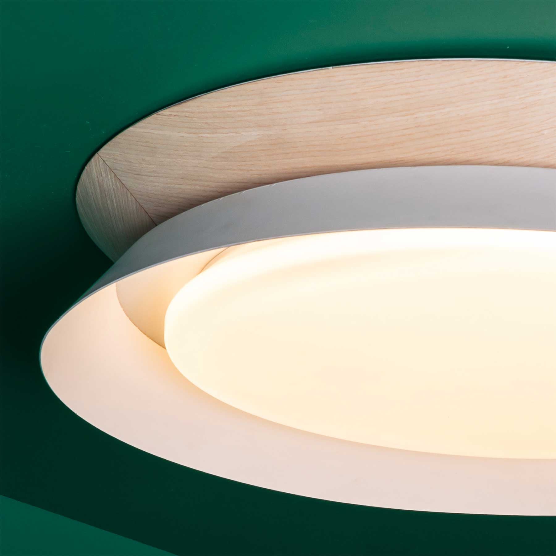 Faro Tender LED přisazené dřevěné svítidlo