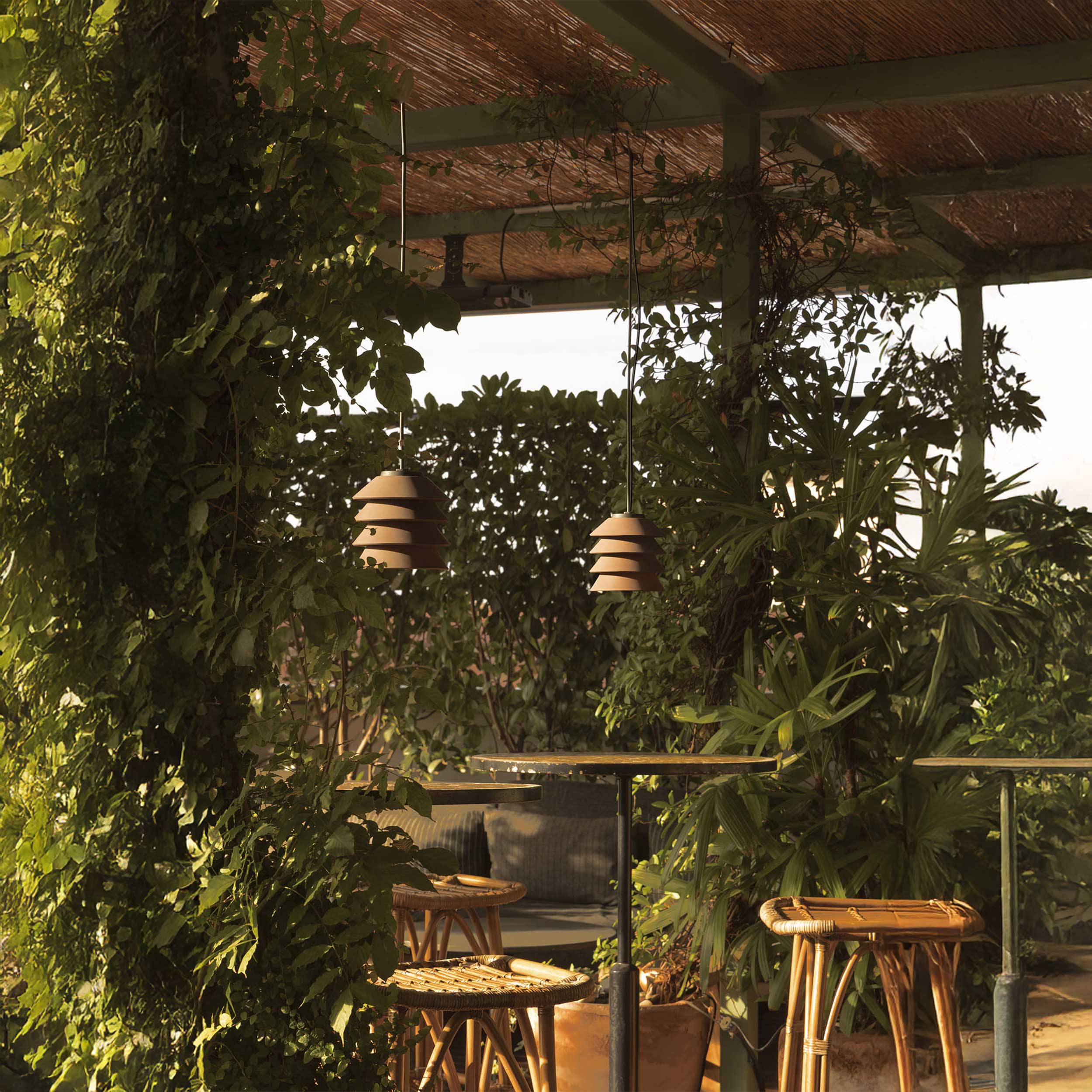 Faro Toba E27 pendant exterior light IP65