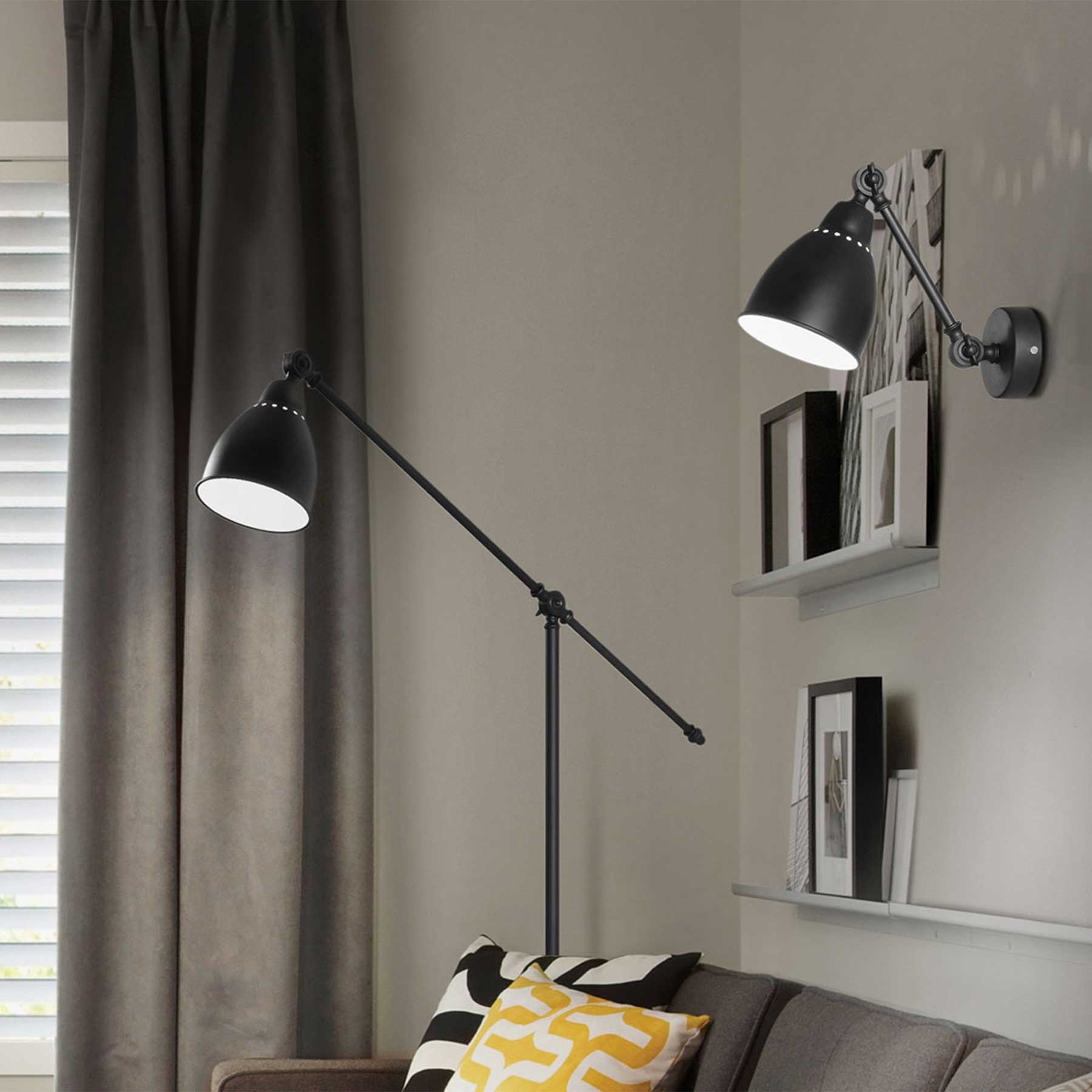Ideal Lux Newton E27 stojací svítidlo