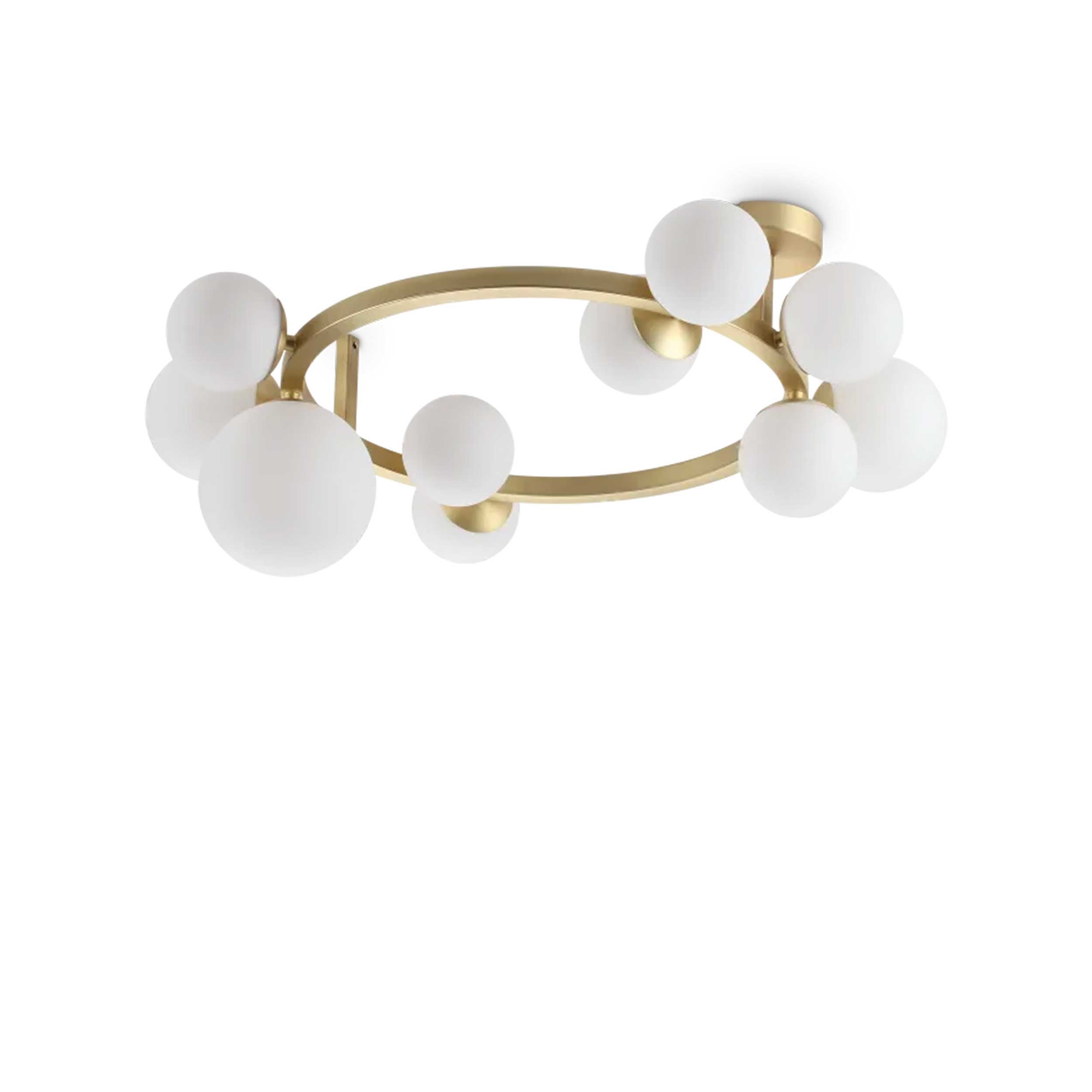 Ideal lux Perlage G9 circular ceiling light