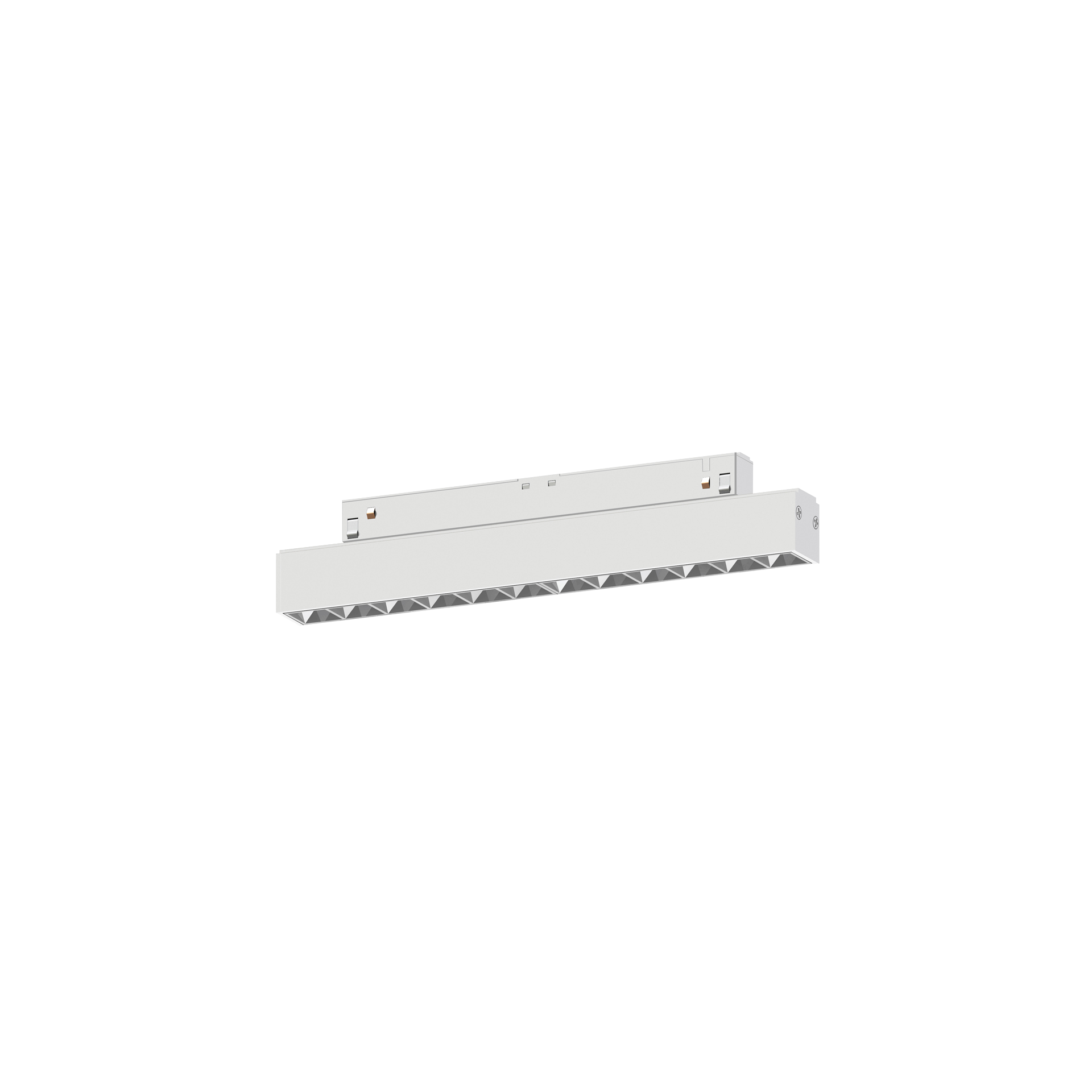 KARIZMA luce Linea Lente LED svítidlo pro 48V lištu bílé