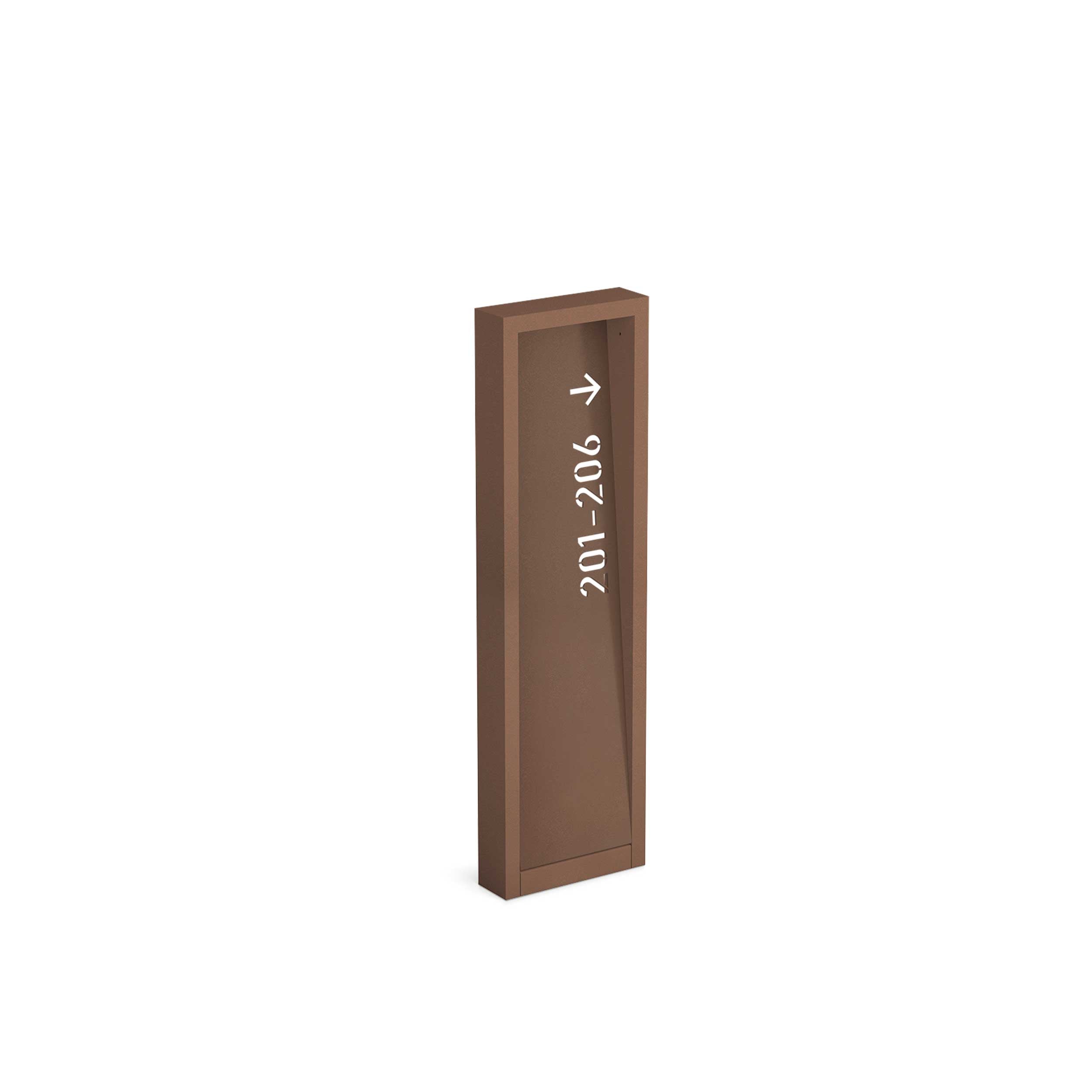 Lombardo Arke FULL Code LED exterior column light IP66 24V