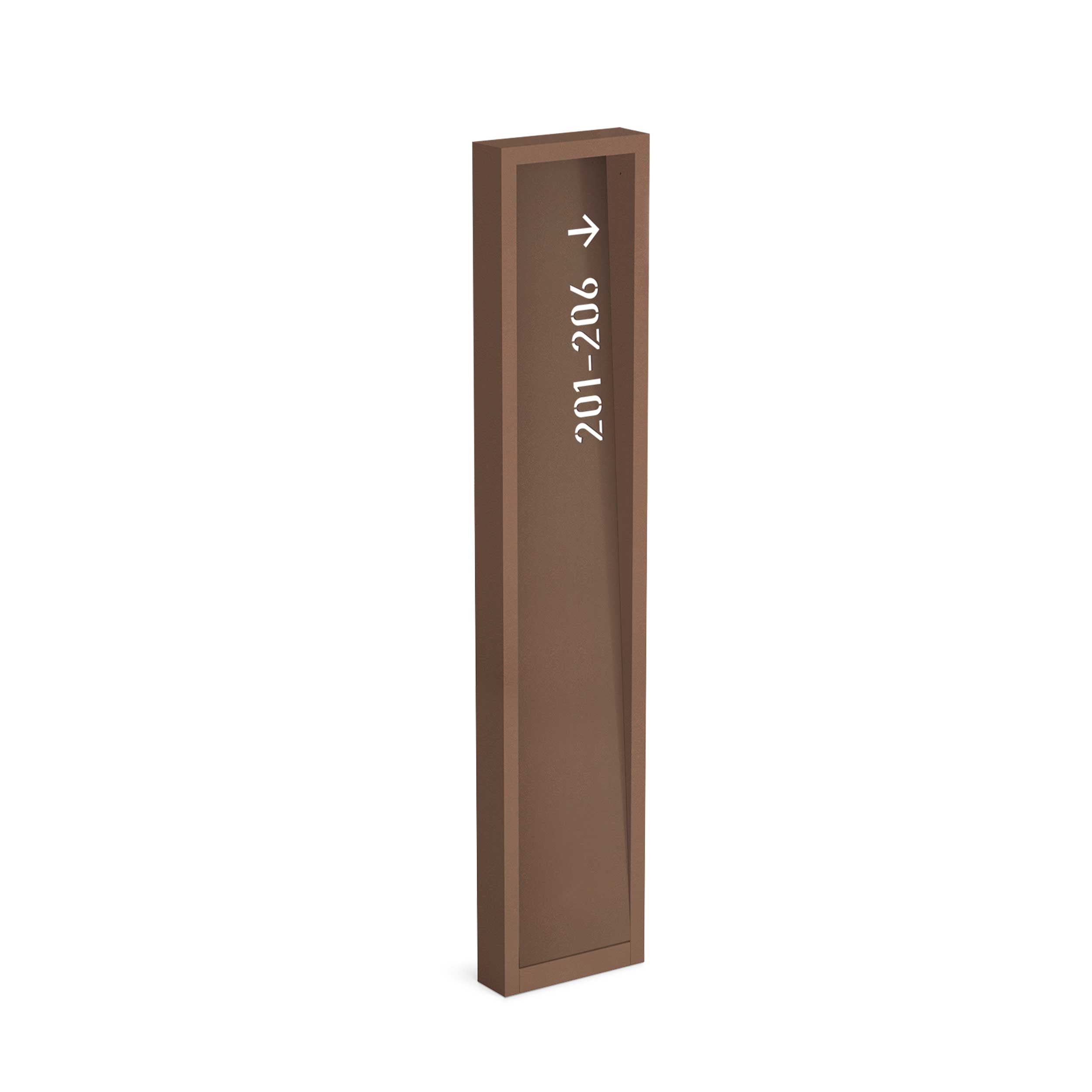 Lombardo Arke FULL Code LED exterior column light IP66 24V
