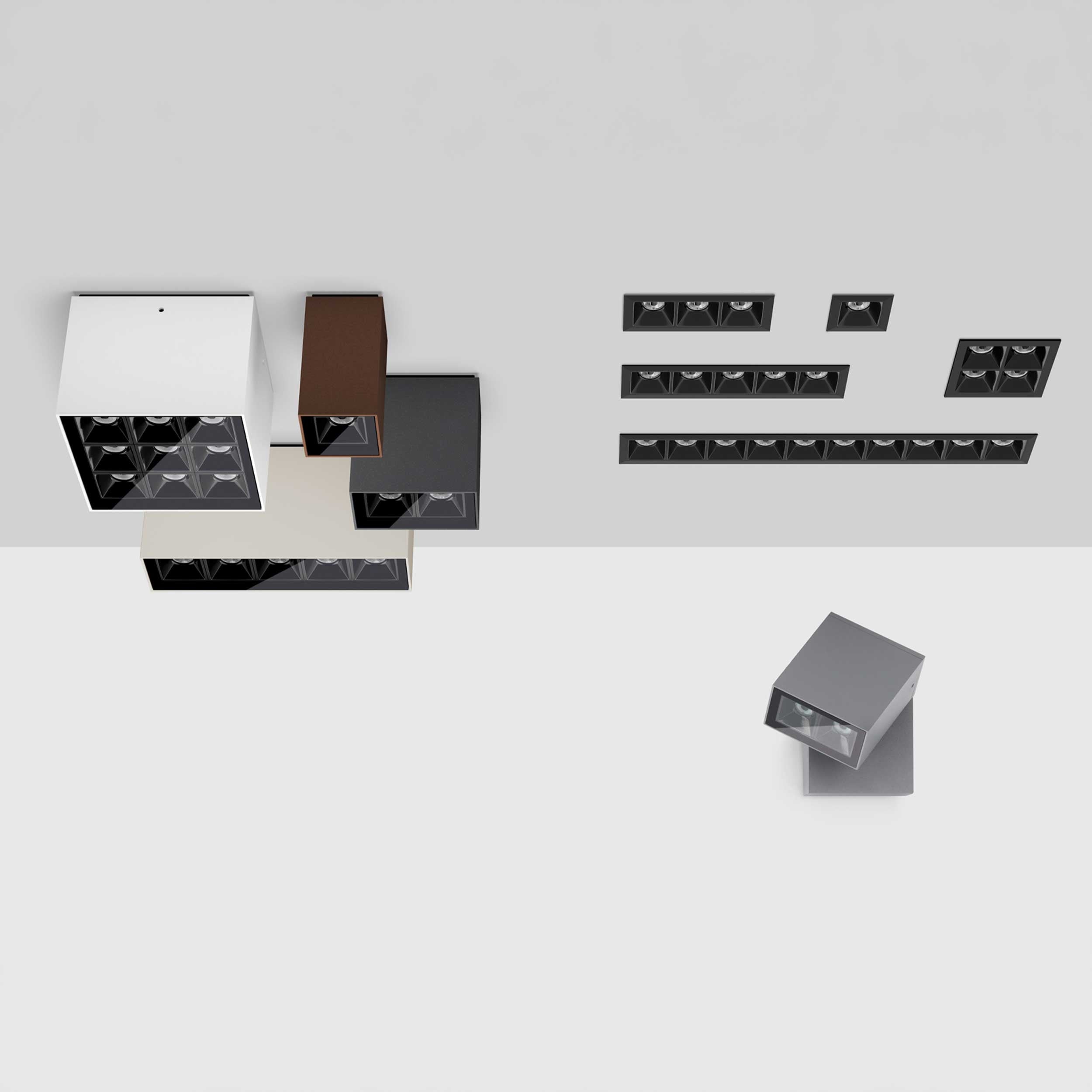 Lombardo Kura Top X5 LED surface-mounted light