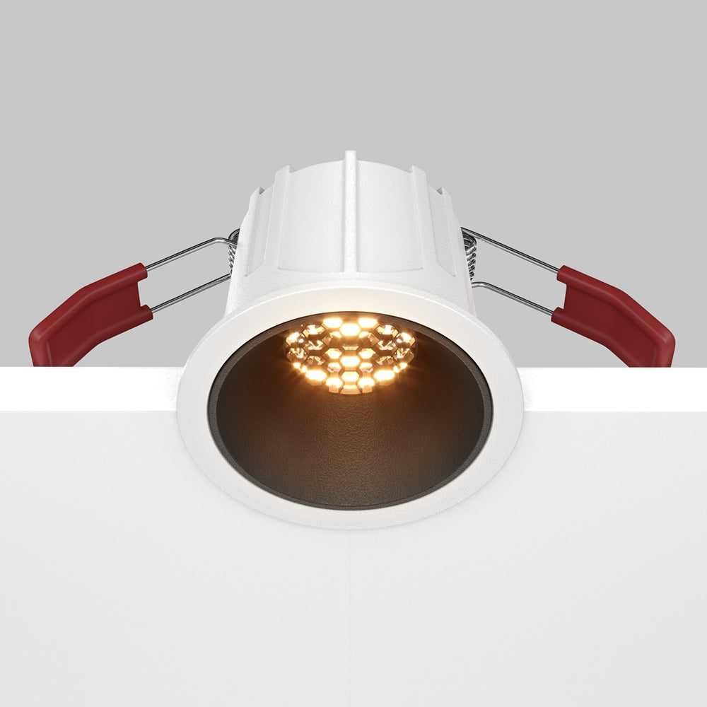 Maytoni Alfa LED 36° recessed circular light black