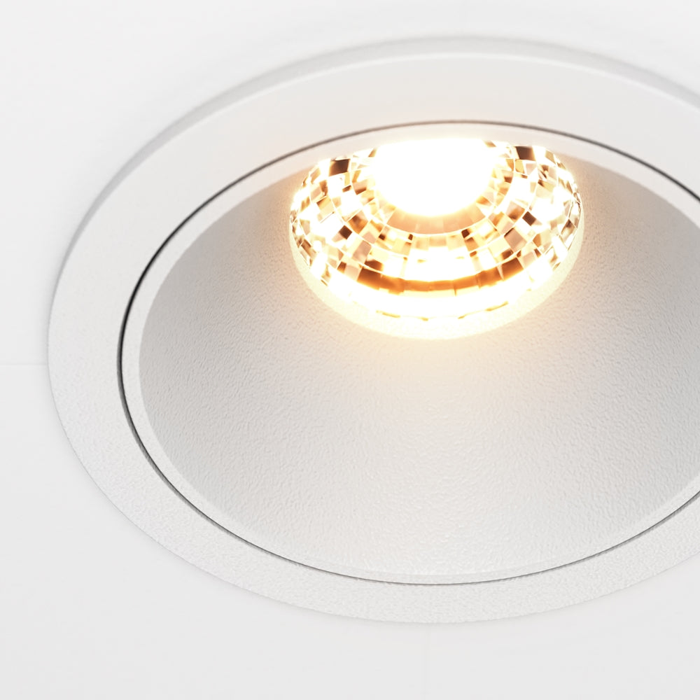 Maytoni Alfa LED 36° recessed circular light white