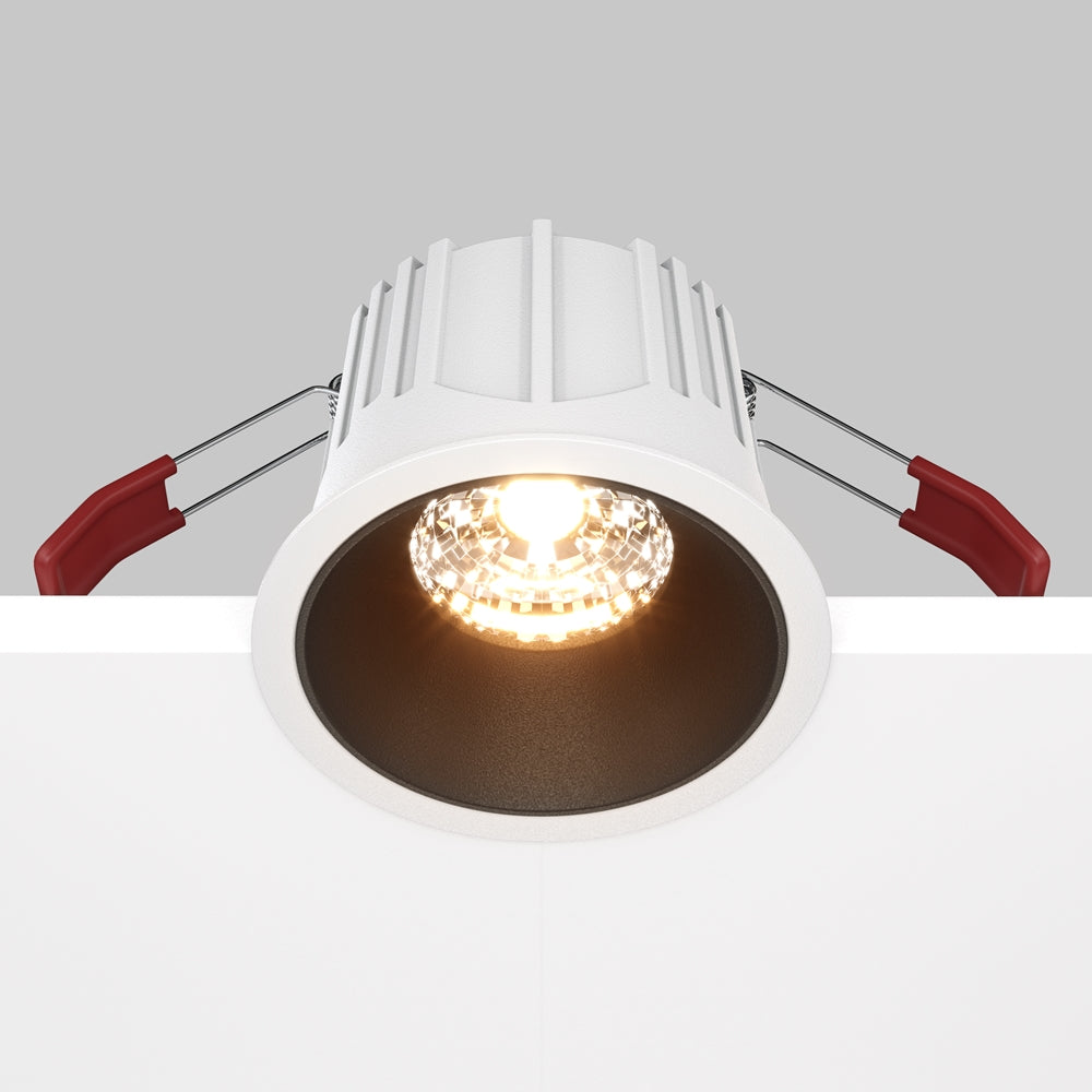 Maytoni Alfa LED 36° recessed circular light black