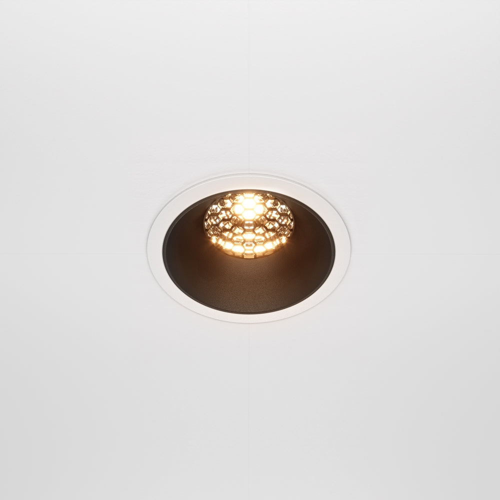 Maytoni Alfa LED 36° recessed circular light black