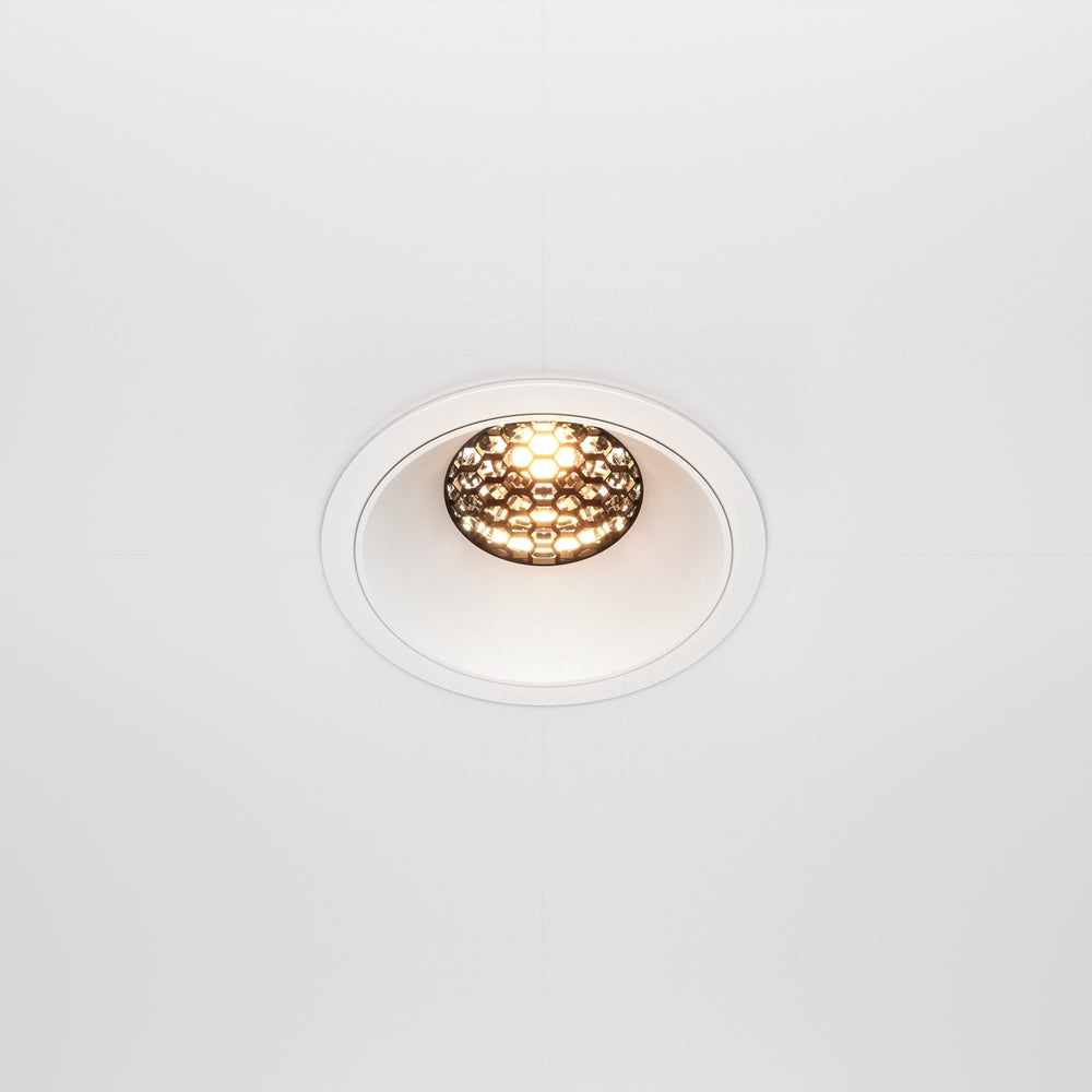 Maytoni Alfa LED 36° recessed circular light white