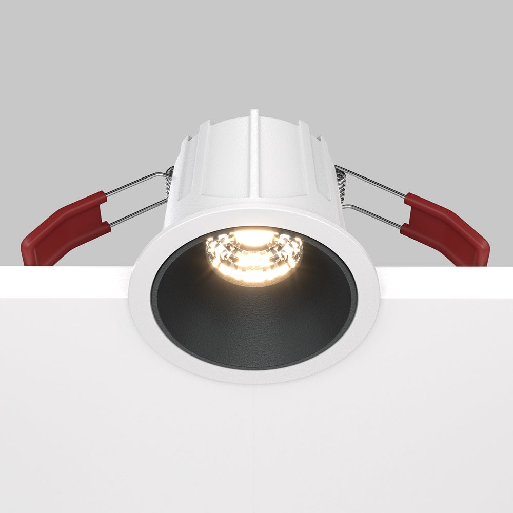 Maytoni Alfa LED 36° recessed circular light black
